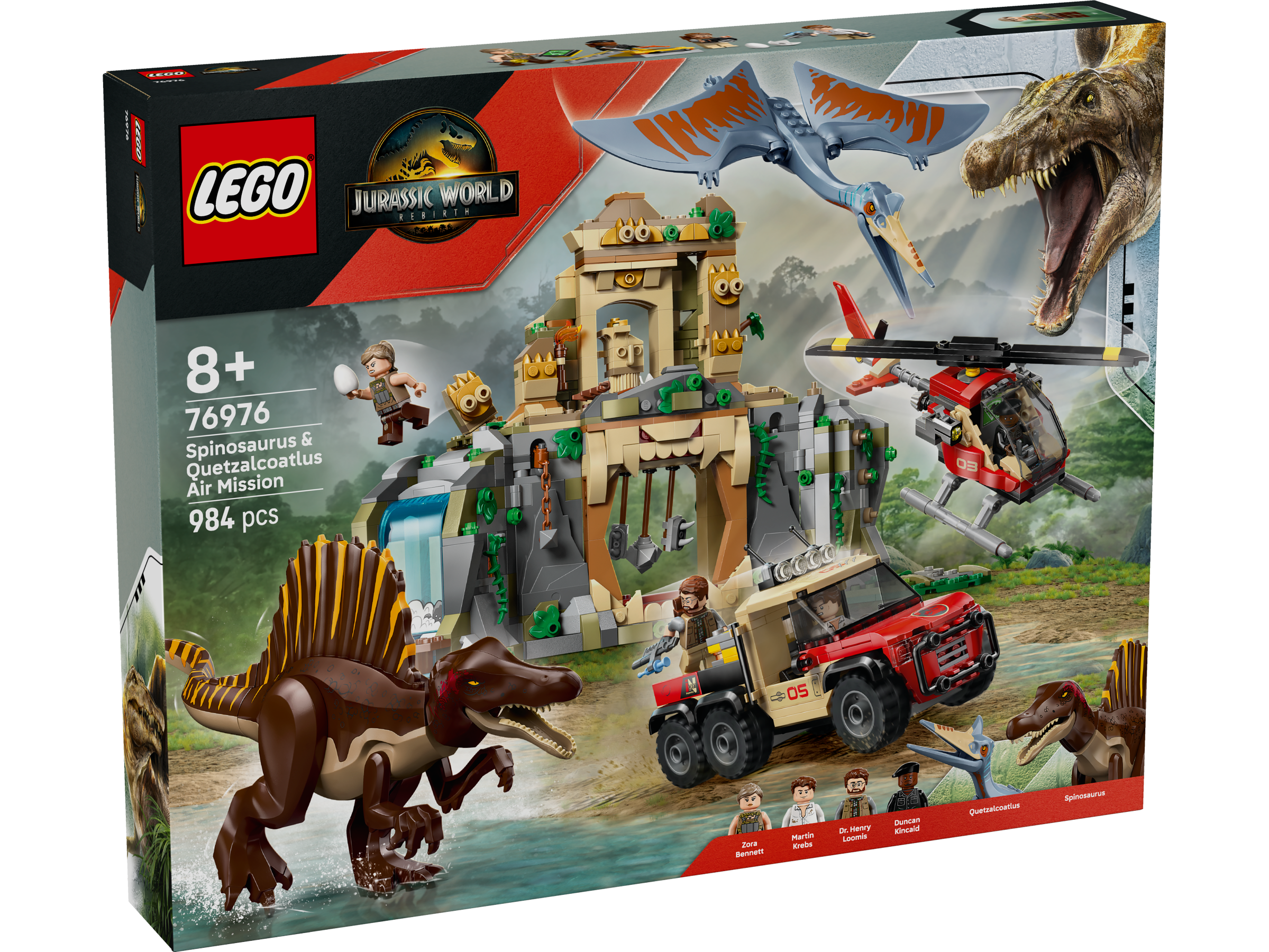 Lego 76976 Spinosaurus & Quetzalcoatlus Air Mission