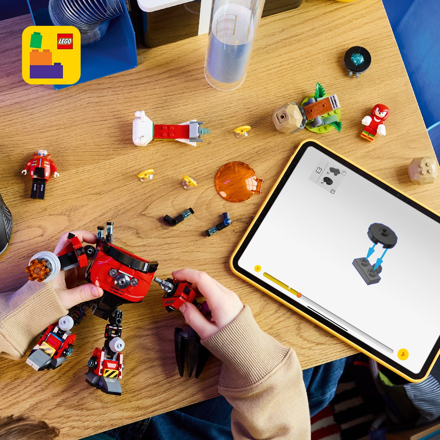 Lego 77005 Knuckles vs. Dr. Eggman