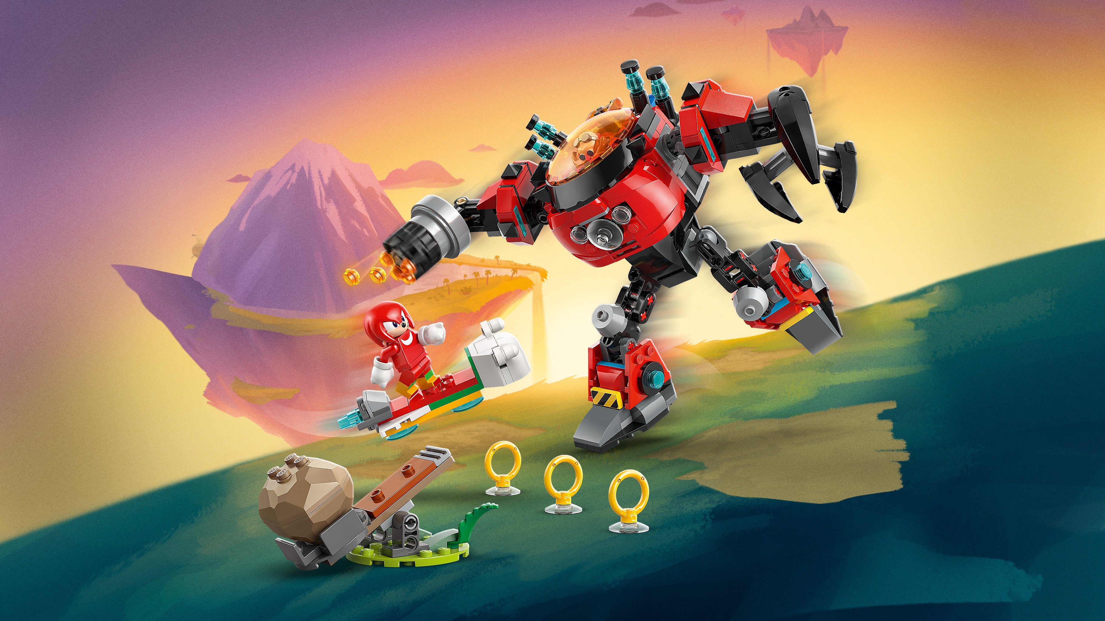 Lego 77005 Knuckles vs. Dr. Eggman