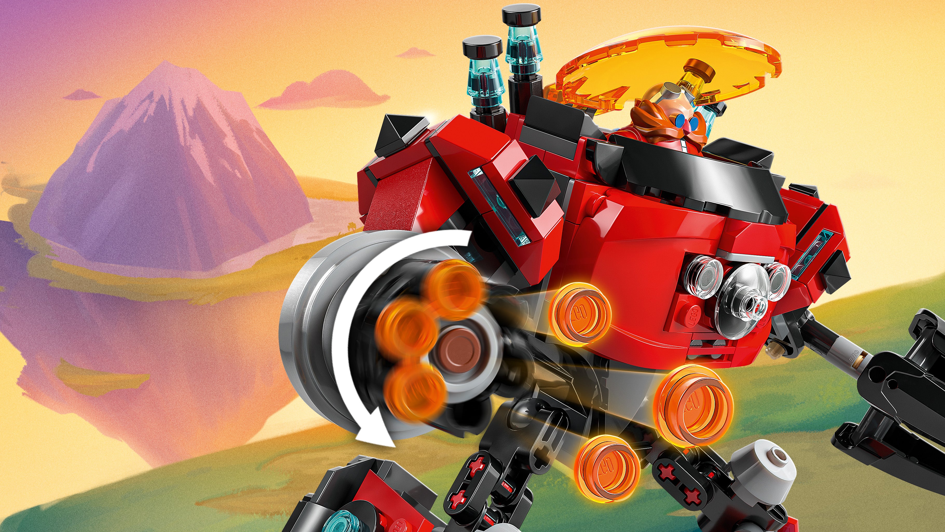 Lego 77005 Knuckles vs. Dr. Eggman