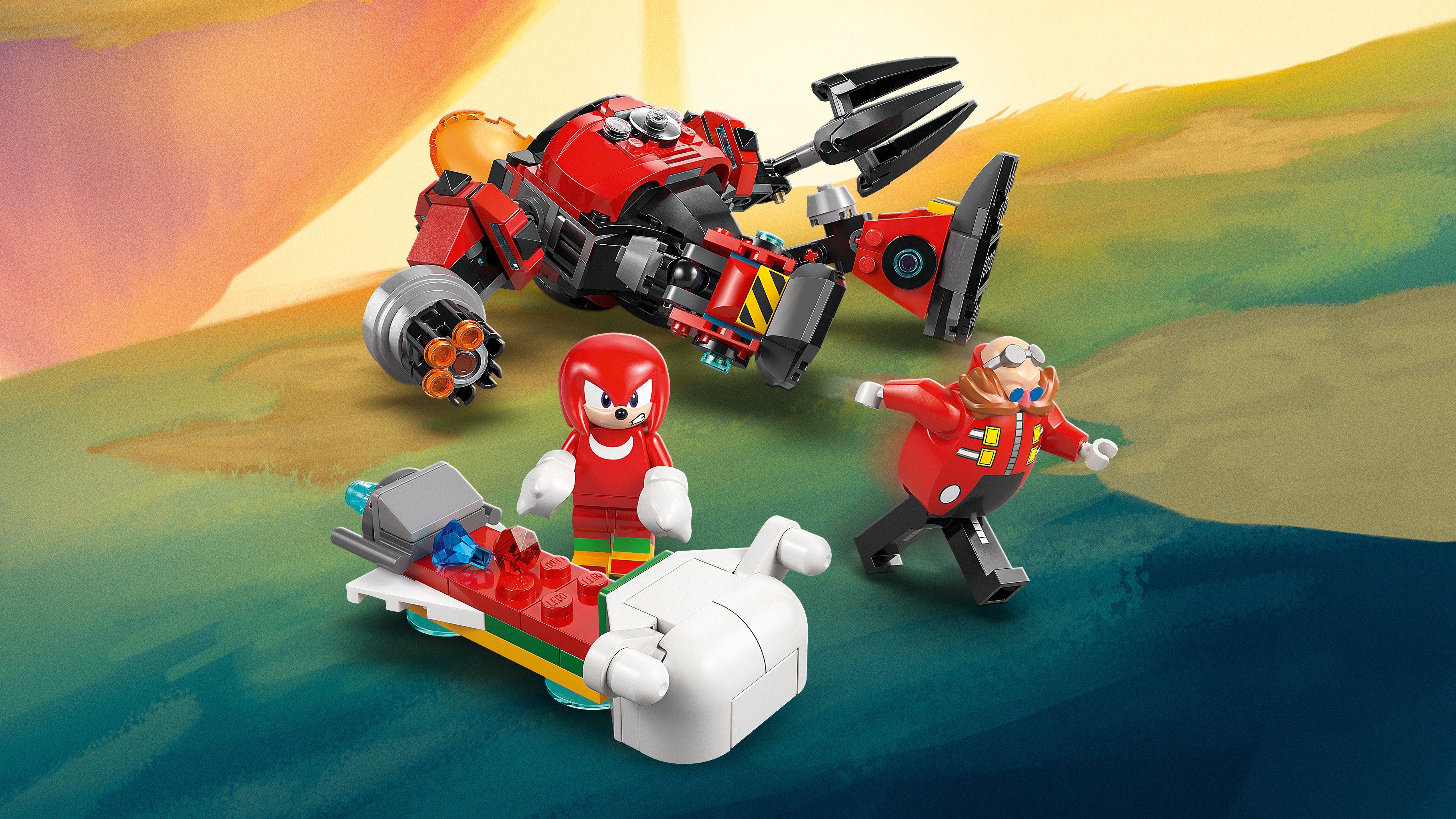 Lego 77005 Knuckles vs. Dr. Eggman