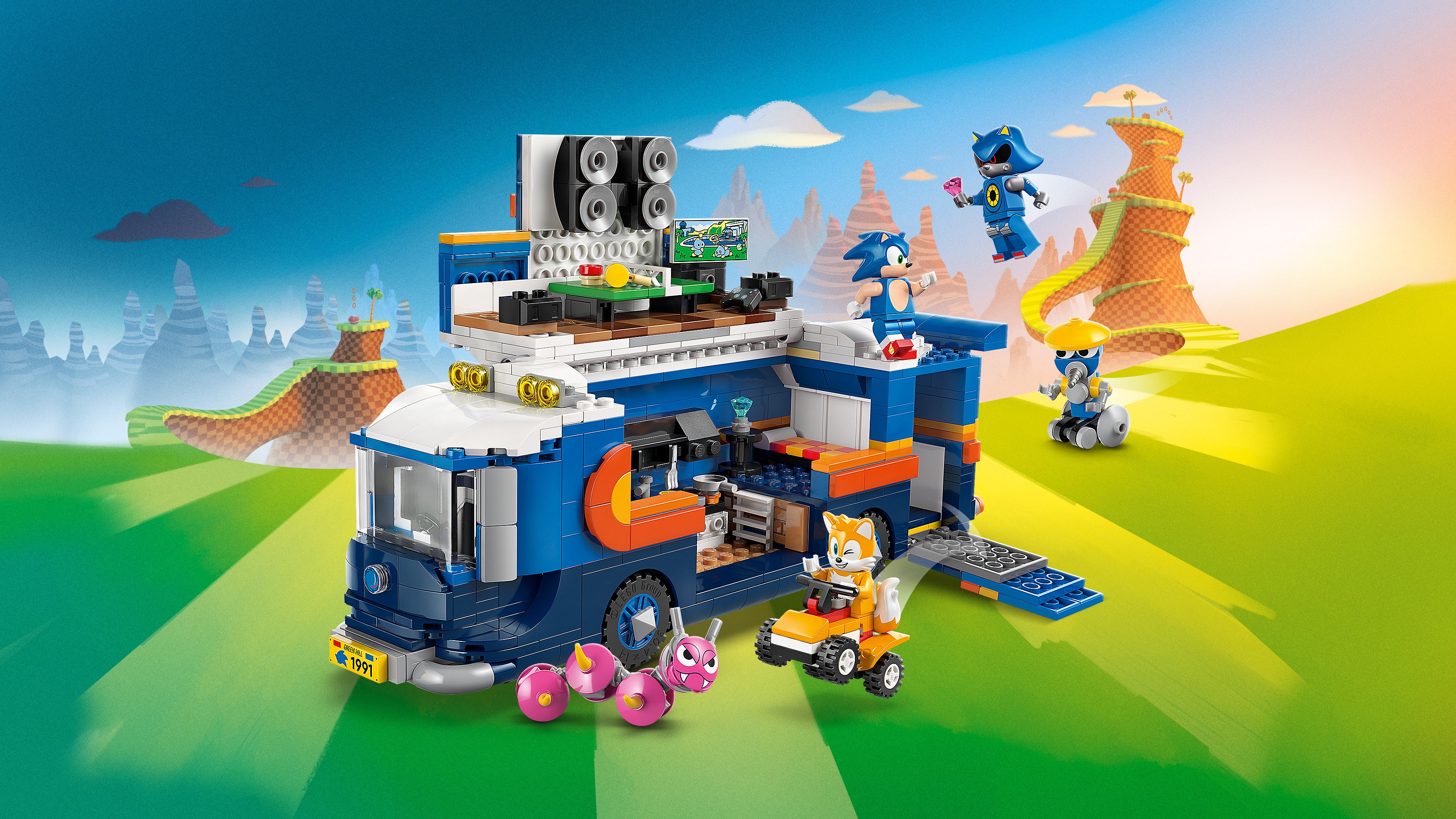Lego 77006 Team Sonic Command Truck