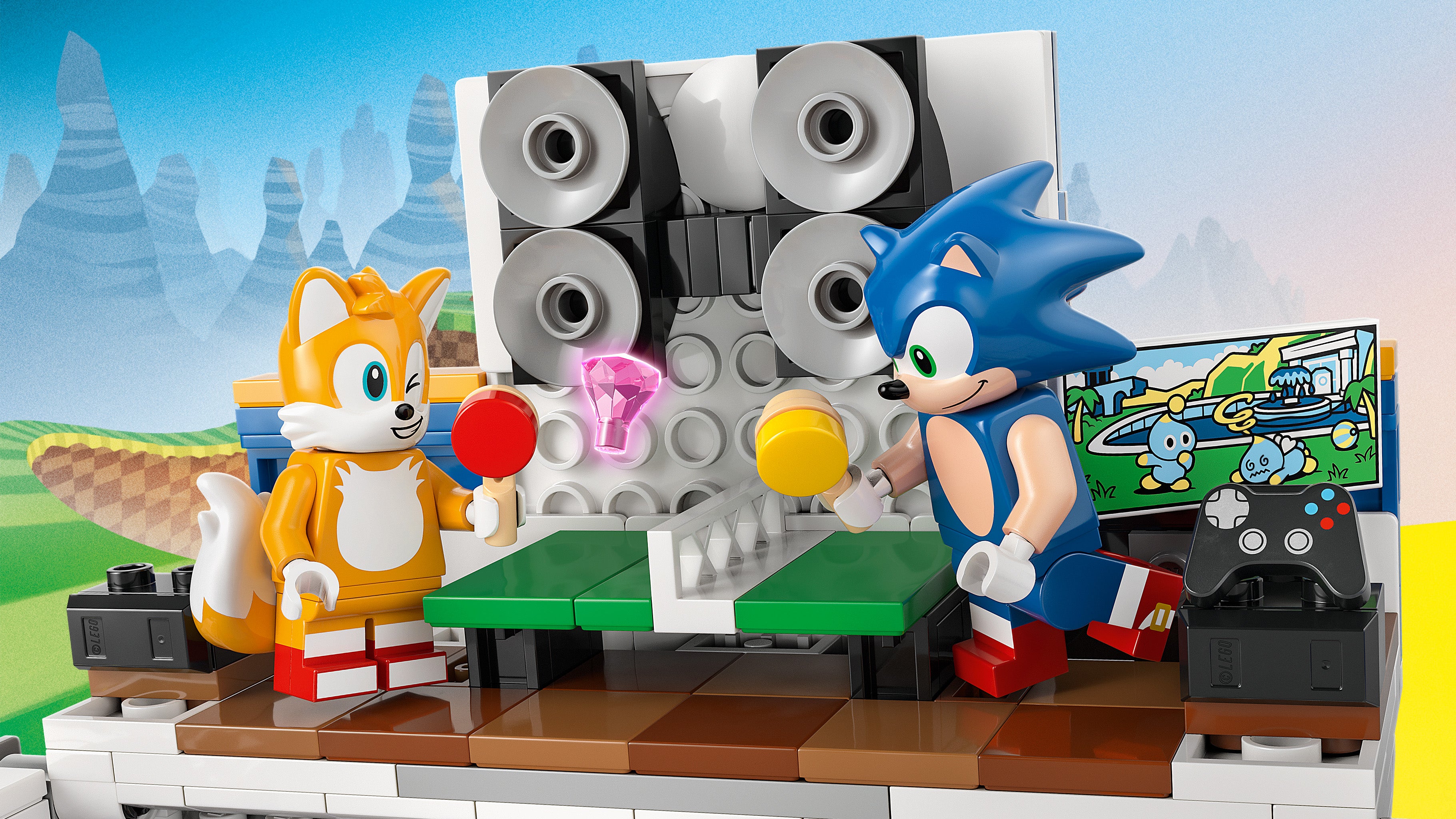 Lego 77006 Team Sonic Command Truck