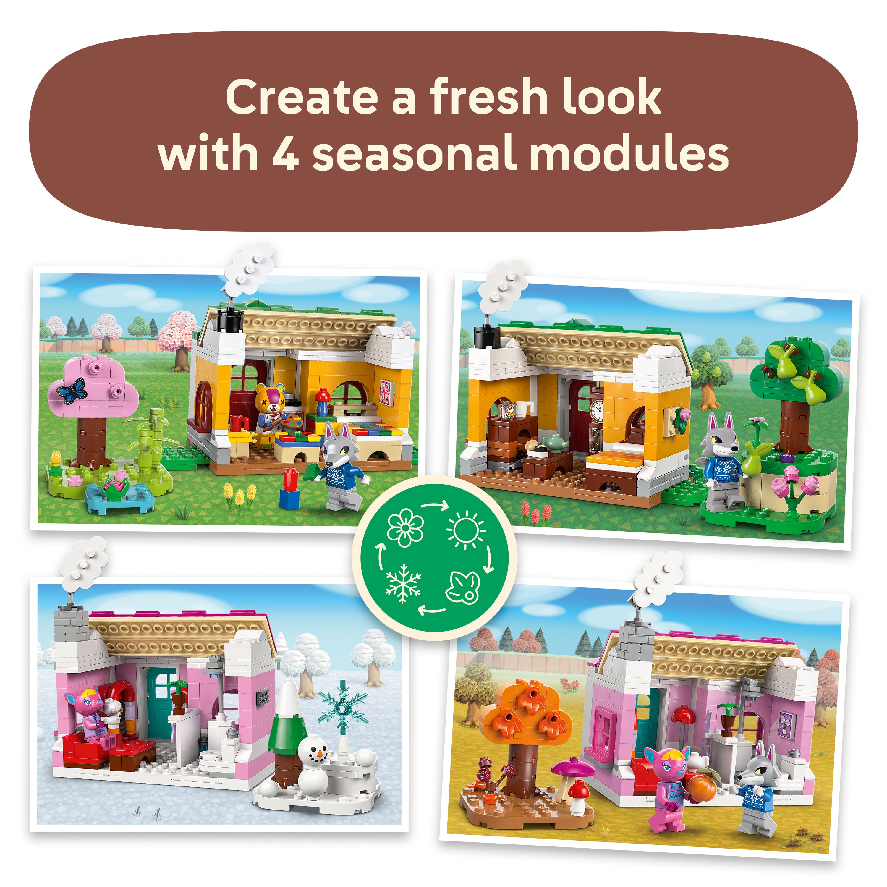 Lego 77057 Creative Houses Seasons