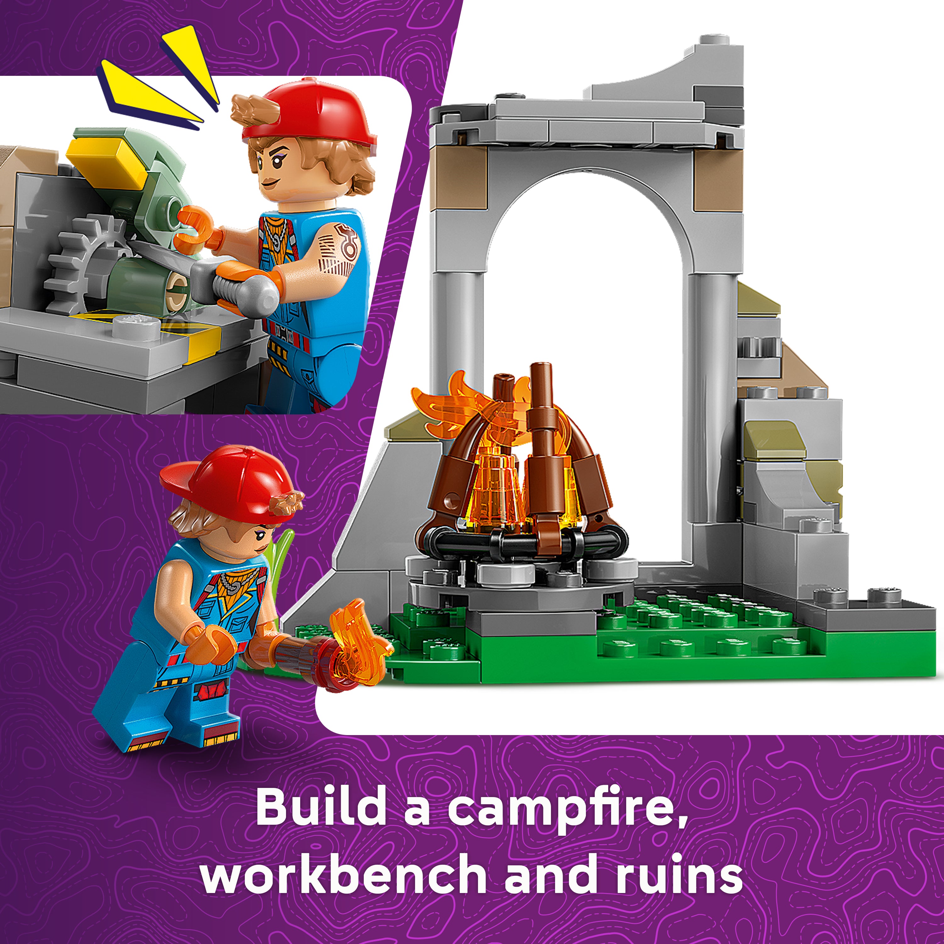 Lego 77075 Peely & Sparkplugs Camp