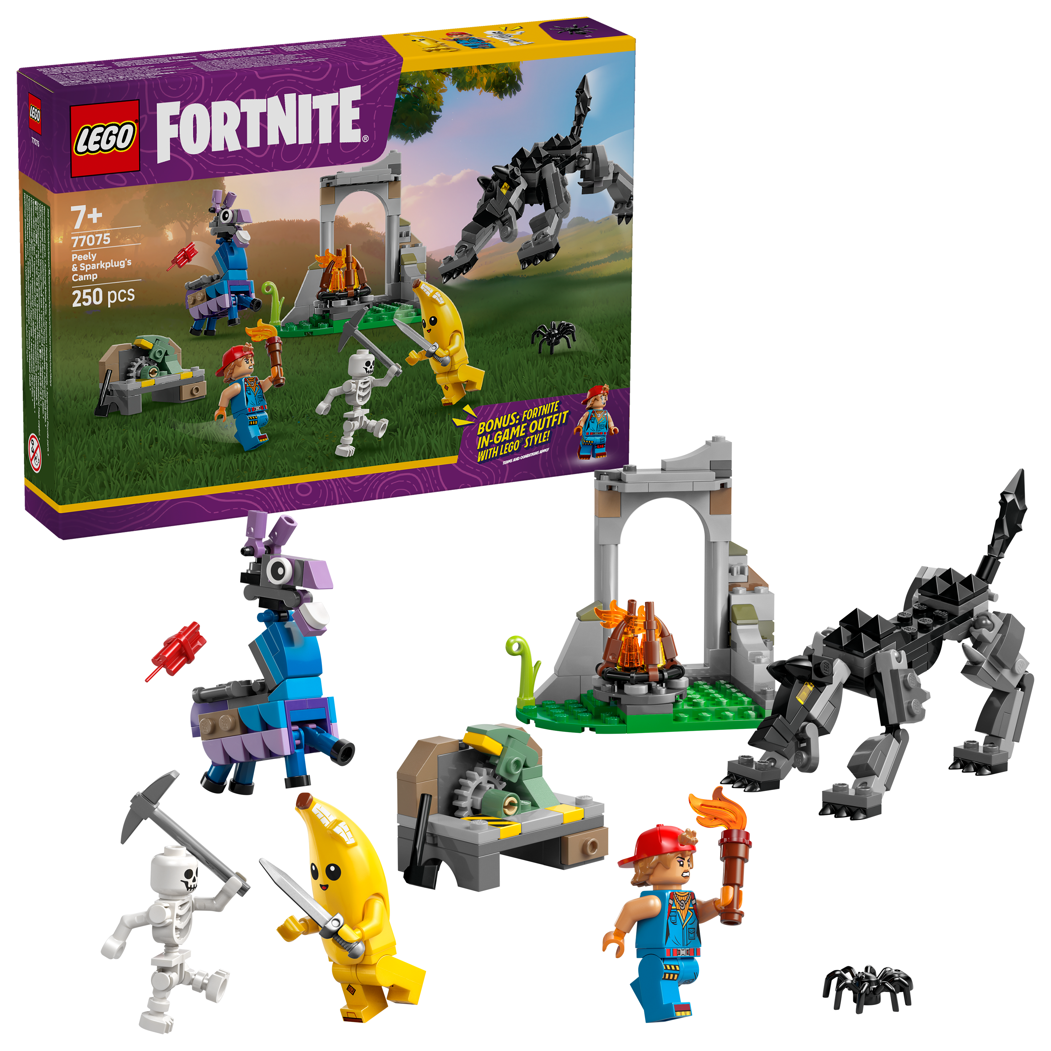 Lego 77075 Peely & Sparkplugs Camp