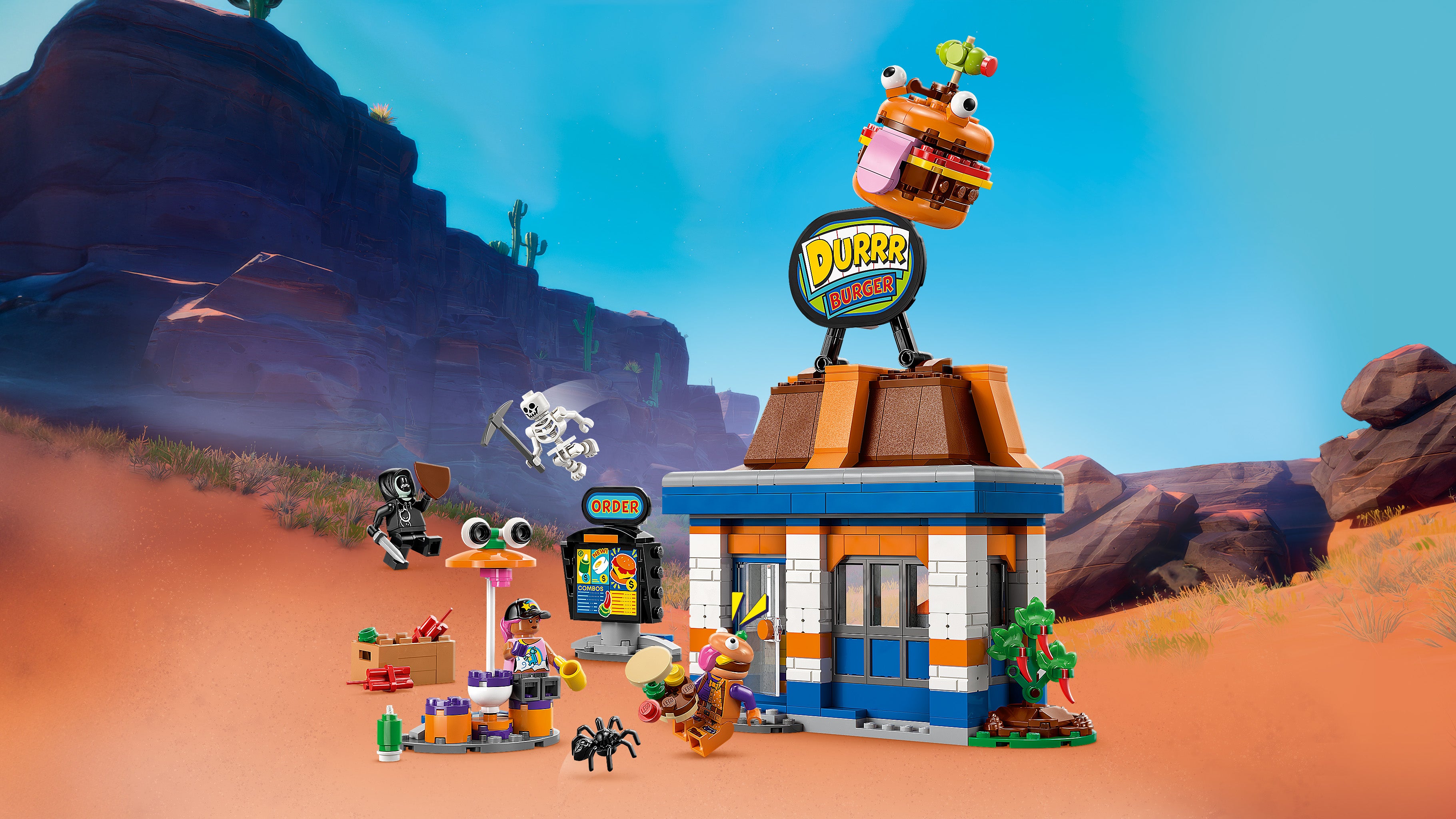 Lego 77076 Durrr Burger Restaurant