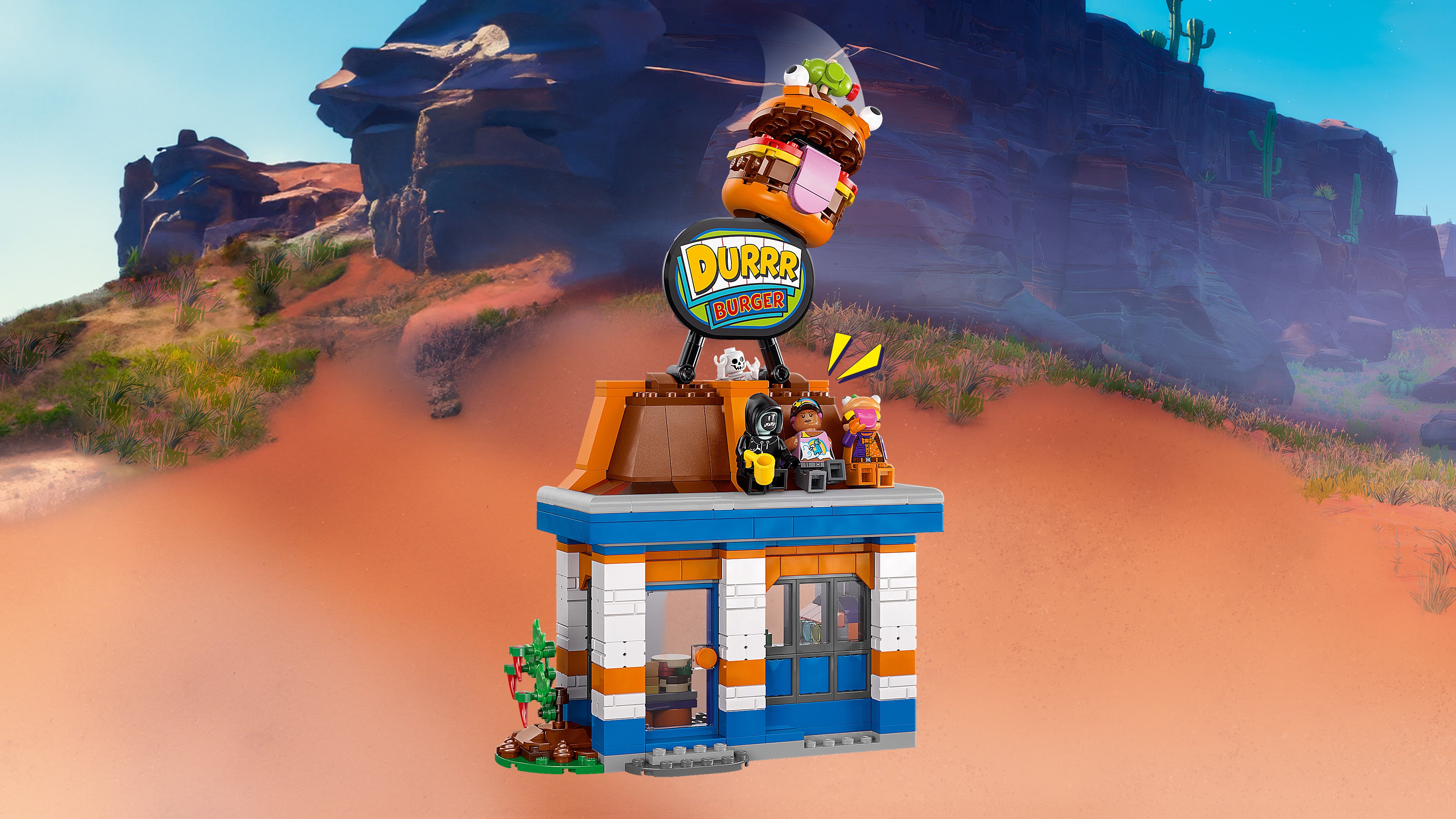 Lego 77076 Durrr Burger Restaurant