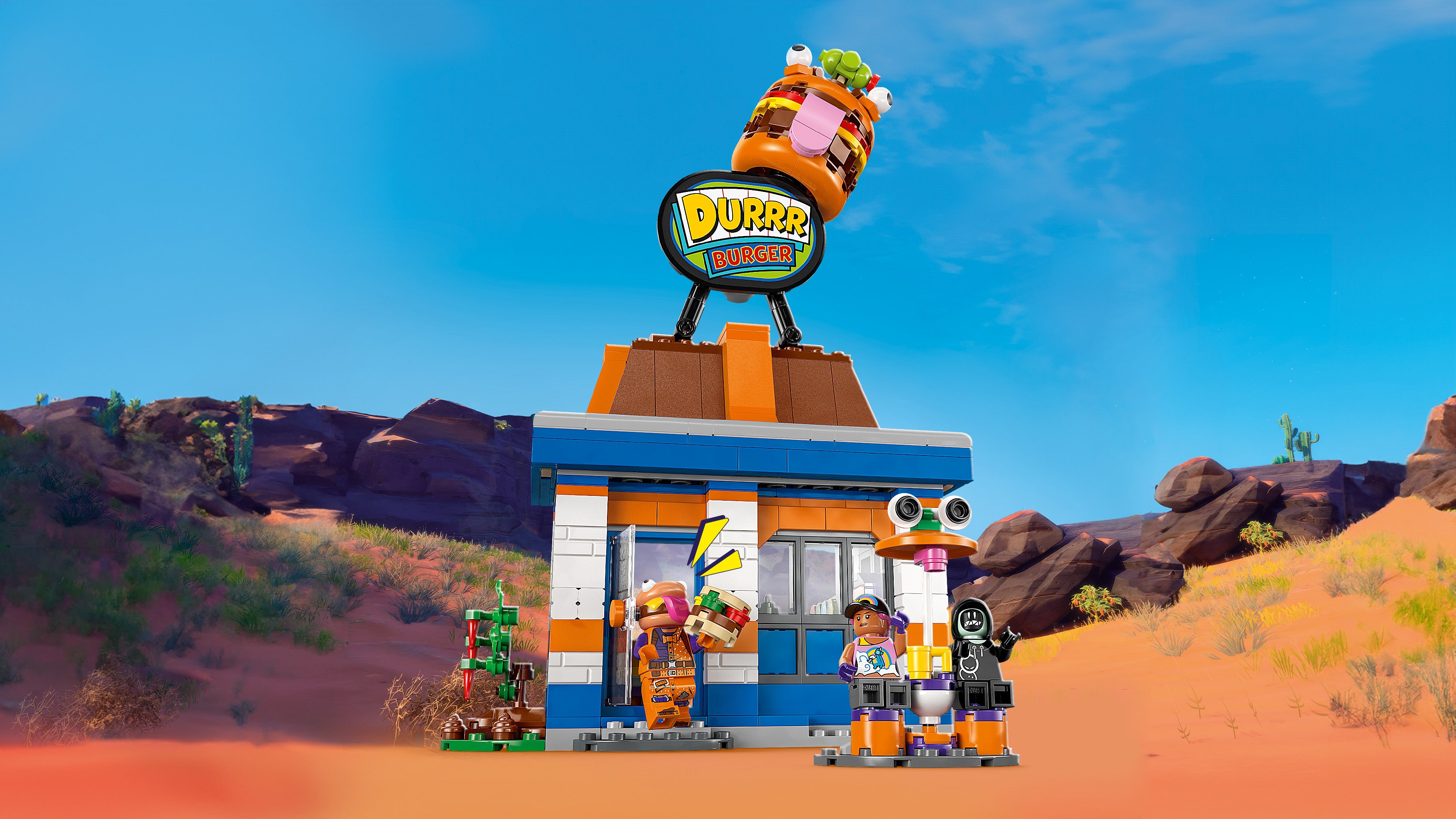 Lego 77076 Durrr Burger Restaurant