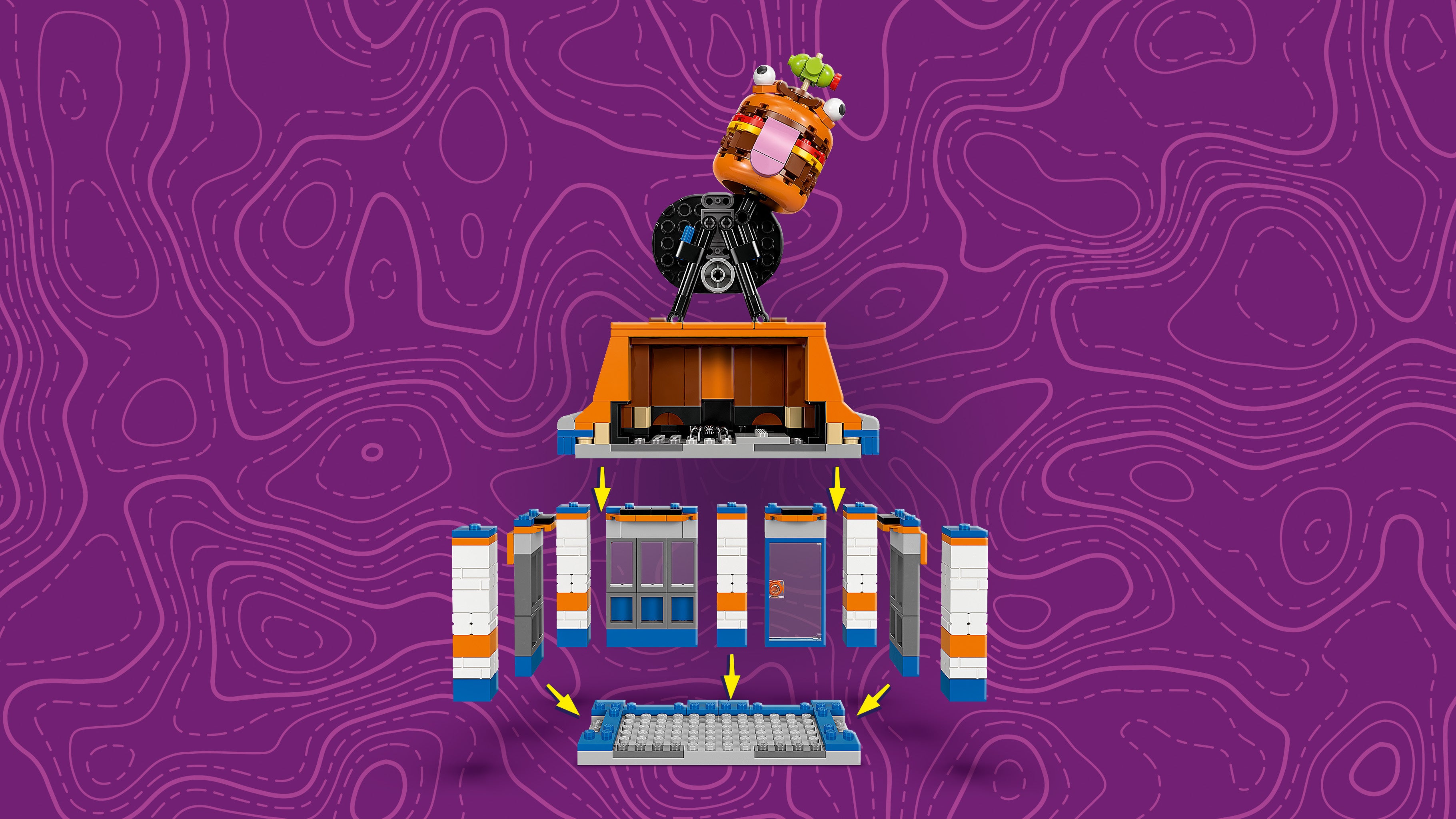 Lego 77076 Durrr Burger Restaurant
