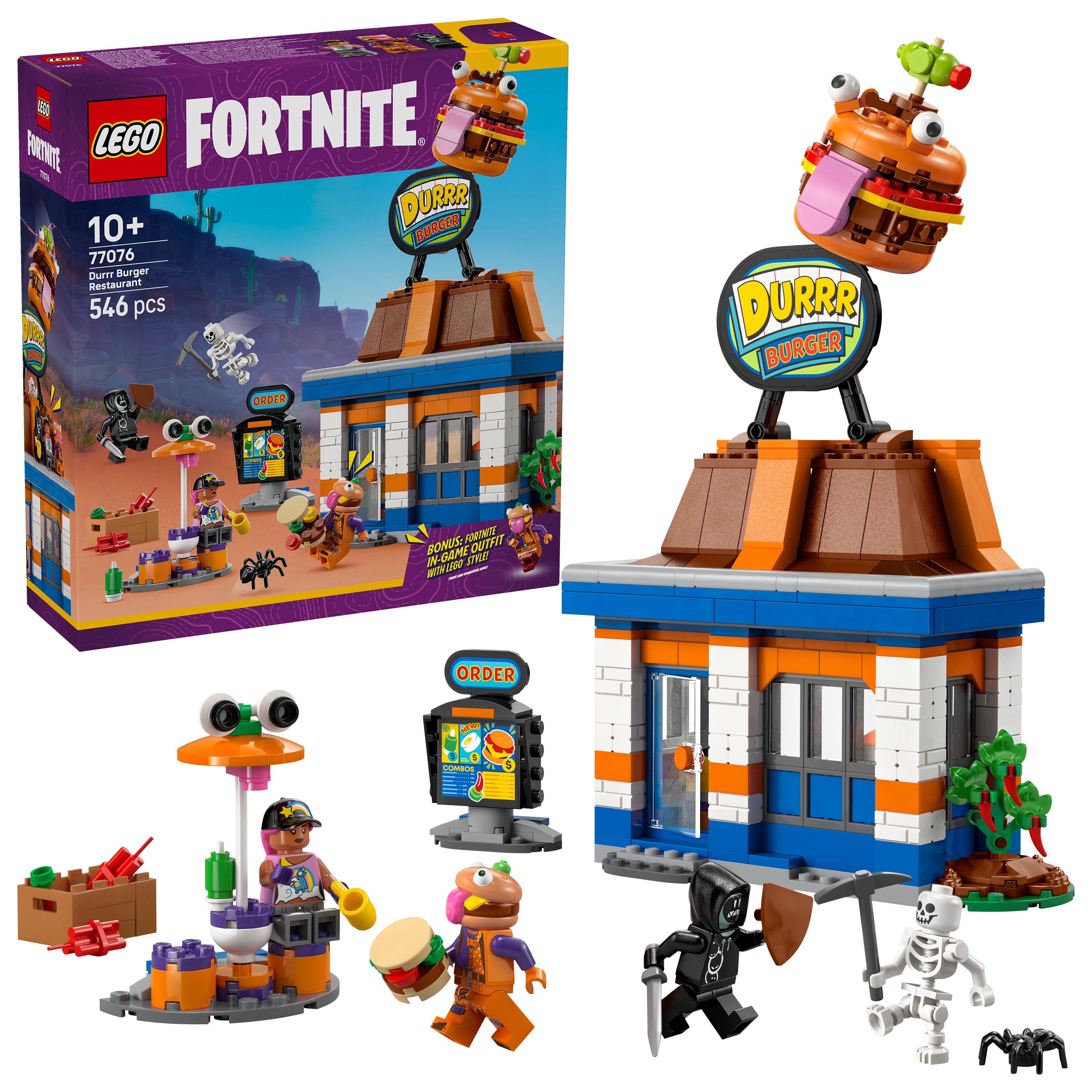 Lego 77076 Durrr Burger Restaurant