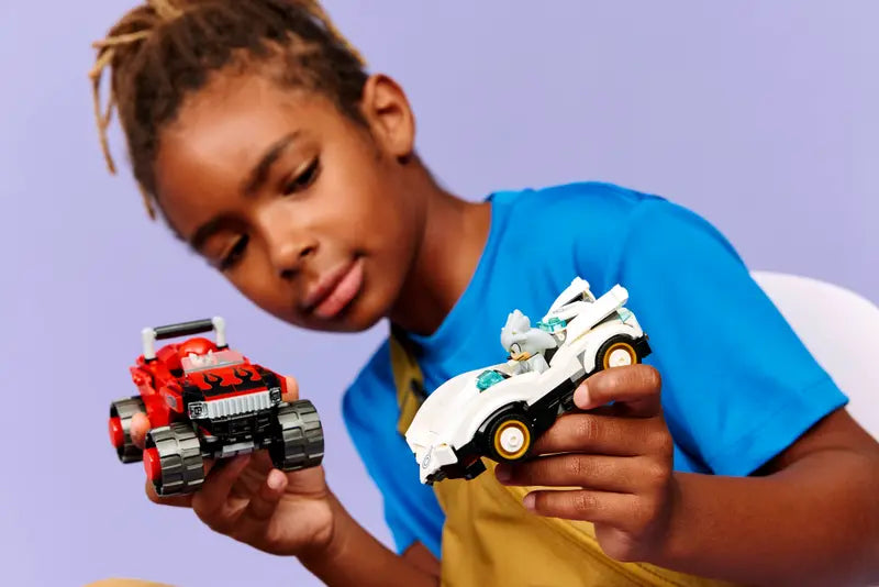 Lego 77118 Silvers Car vs. Knuckles Monster Truck