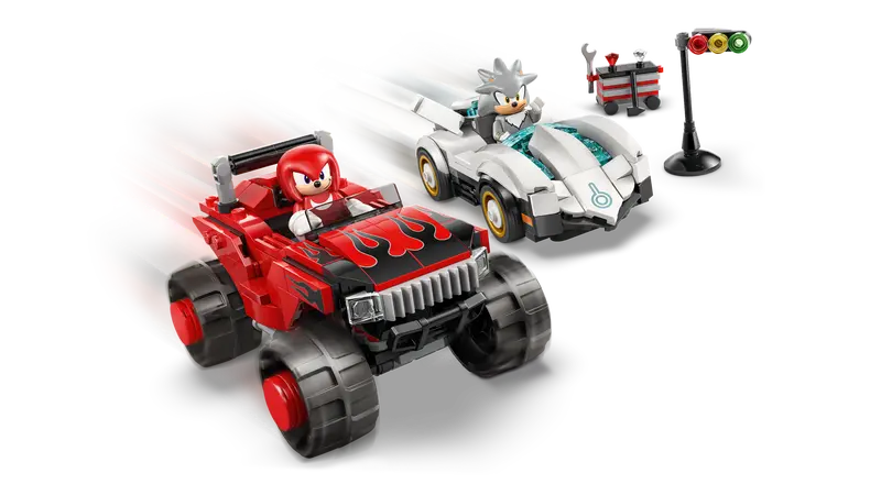 Lego 77118 Silvers Car vs. Knuckles Monster Truck