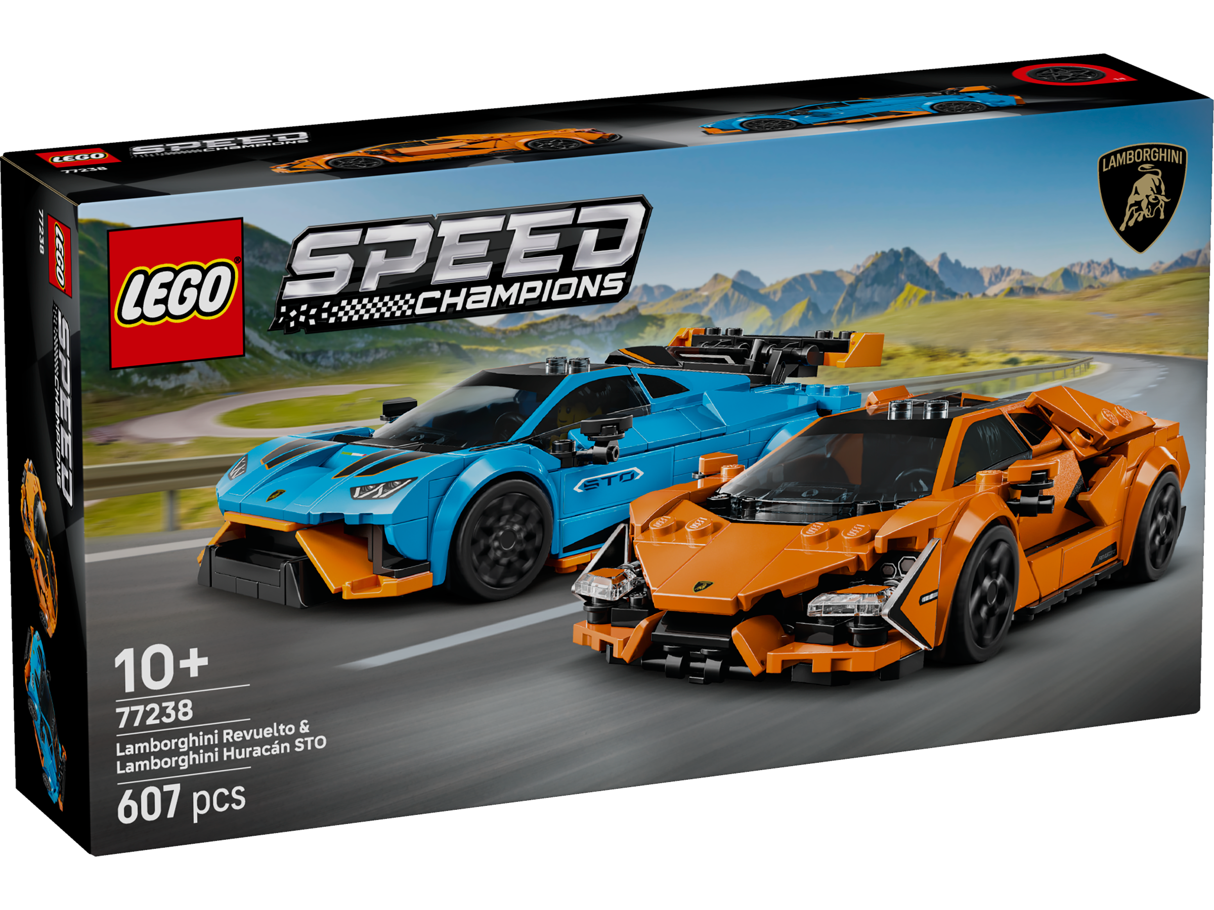 Lego 77238 Lamborghini Revuelto & Huracán STO