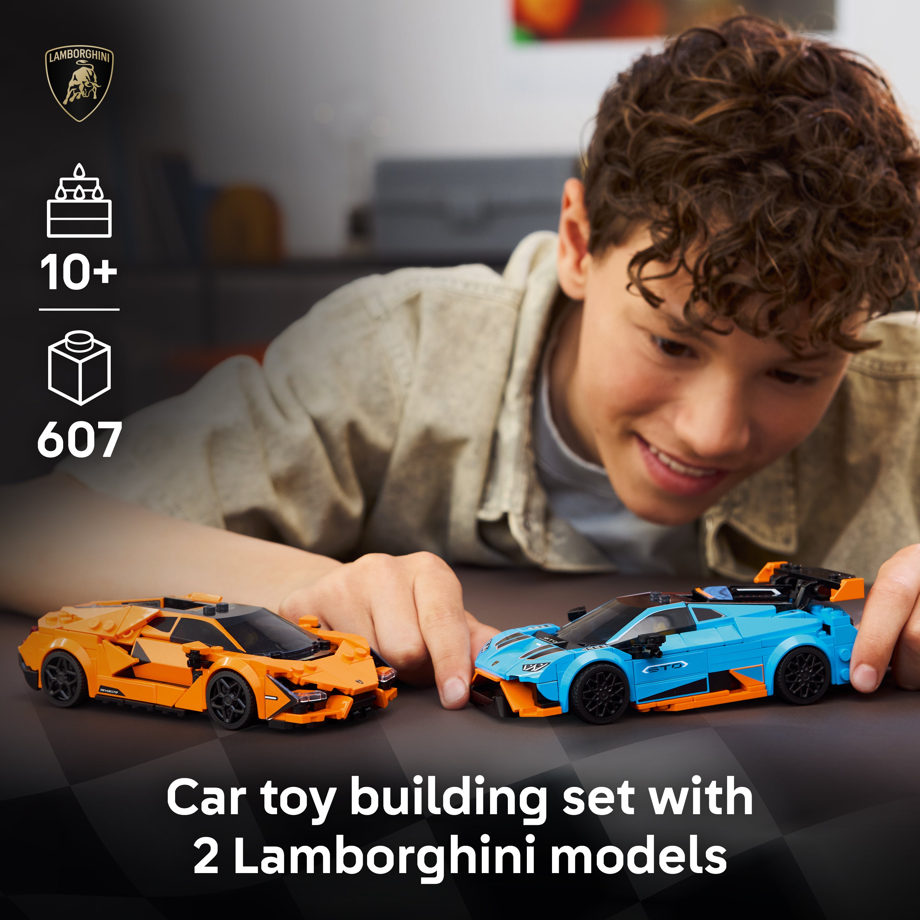 Lego 77238 Lamborghini Revuelto & Huracán STO