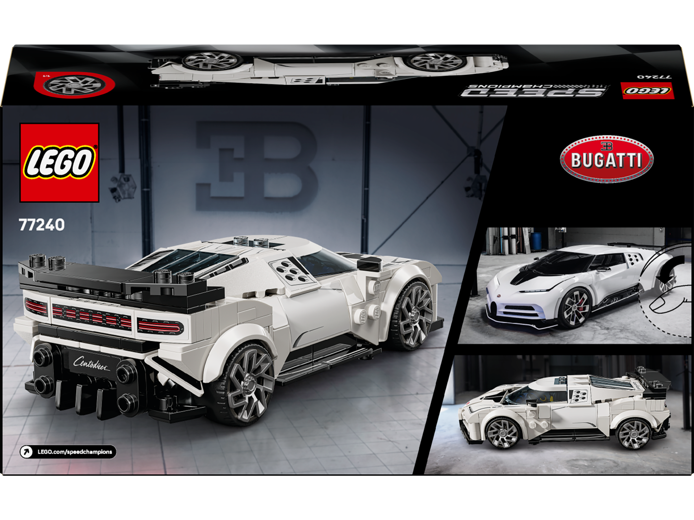 Lego 77240 Bugatti Centodieci Hypercar