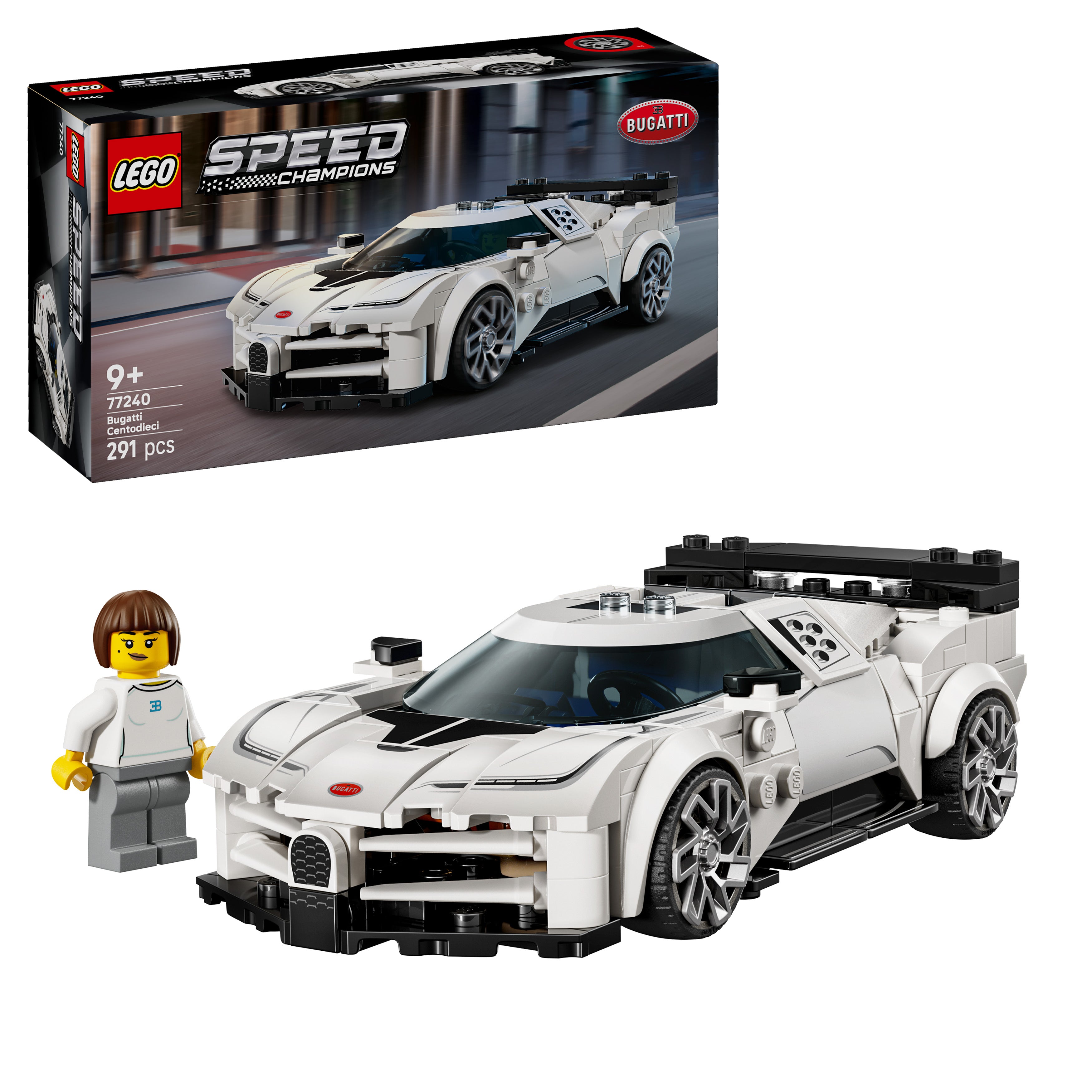 Lego 77240 Bugatti Centodieci Hypercar