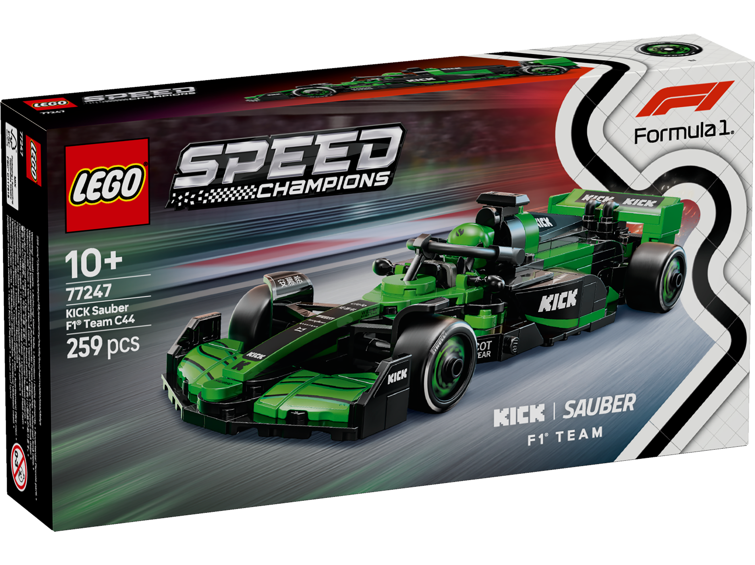 Lego 77247 KICK Sauber F1 Team C44 Race Car