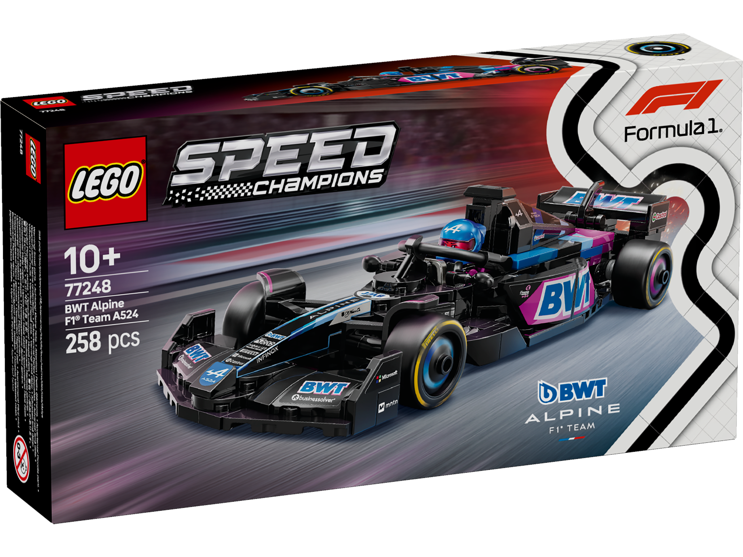 Lego 77248 BWT Alpine F1 Team A524 Race Car
