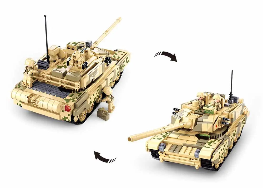 Sluban 99A Main Battle Tank 2 in 1 Set
