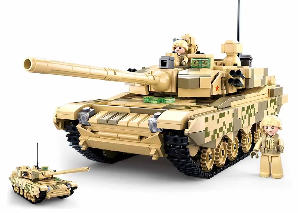 Sluban 99A Main Battle Tank 2 in 1 Set