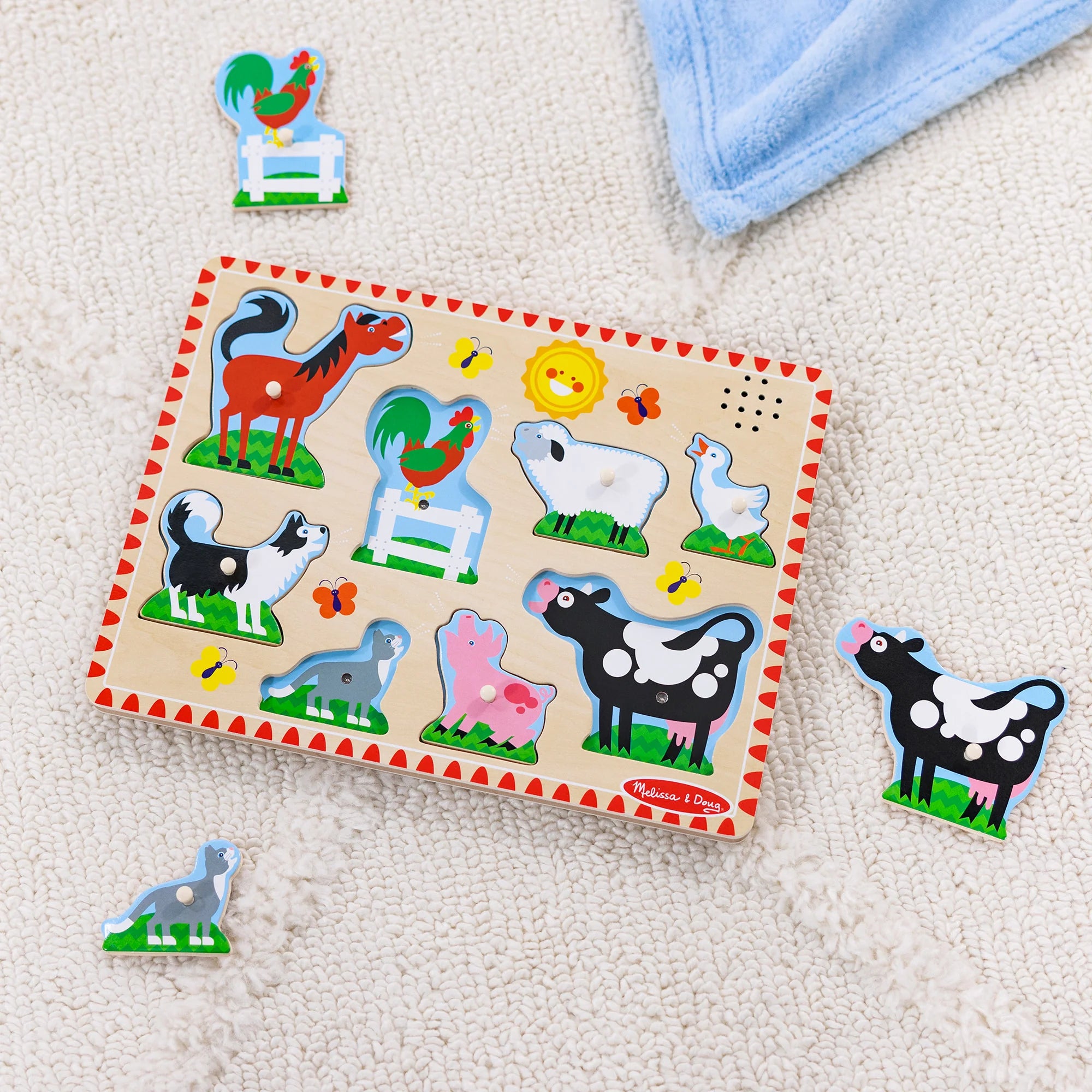 Melissa and Doug Farm Animals Sound Puzzle