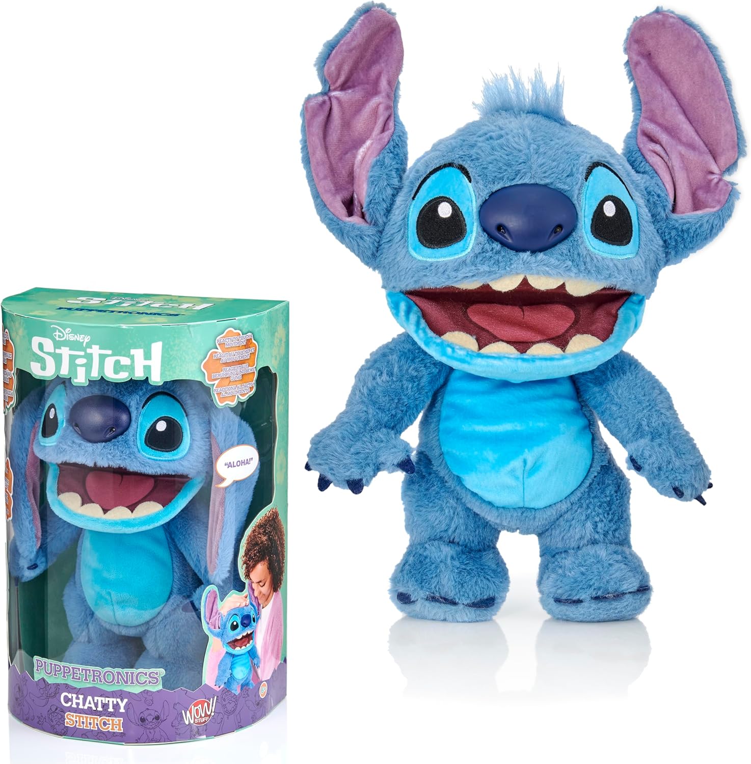 Disney Chatty Stitch Deluxe Puppetronic