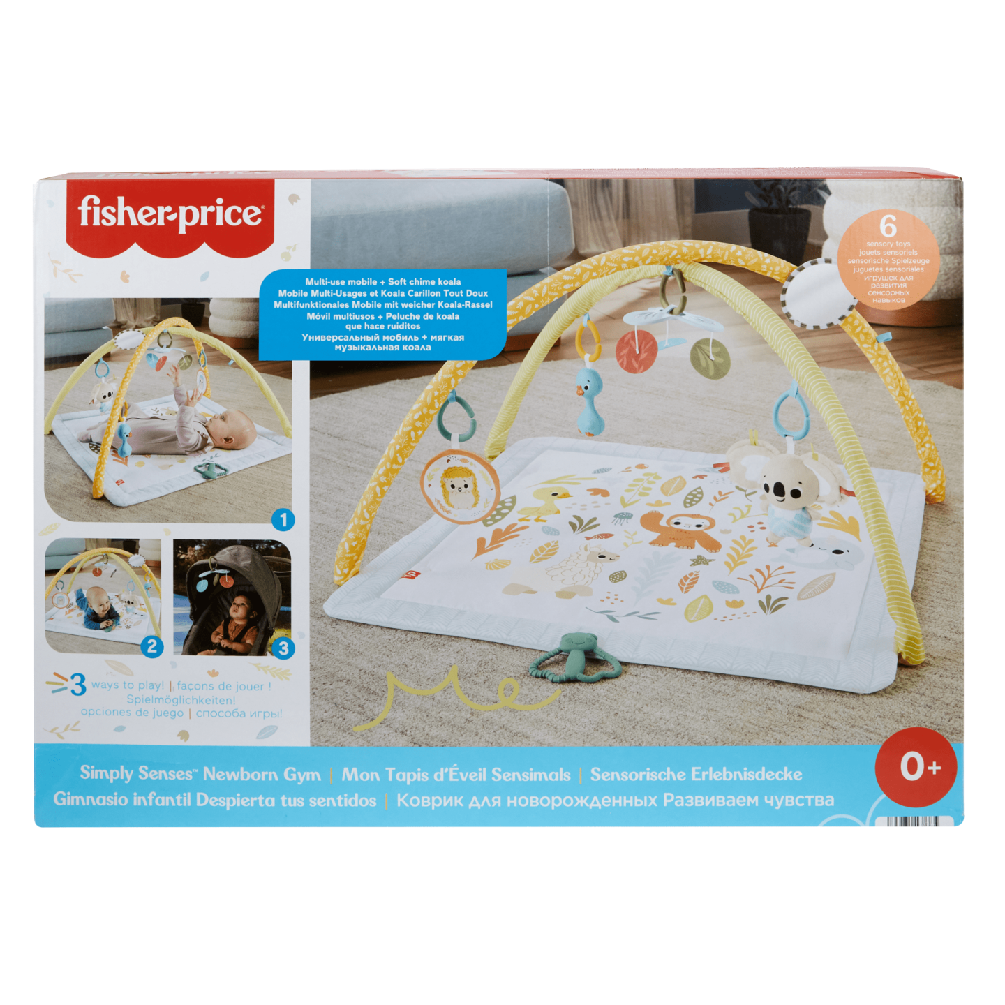 Fisher Price Simply Senses Newborn Gym