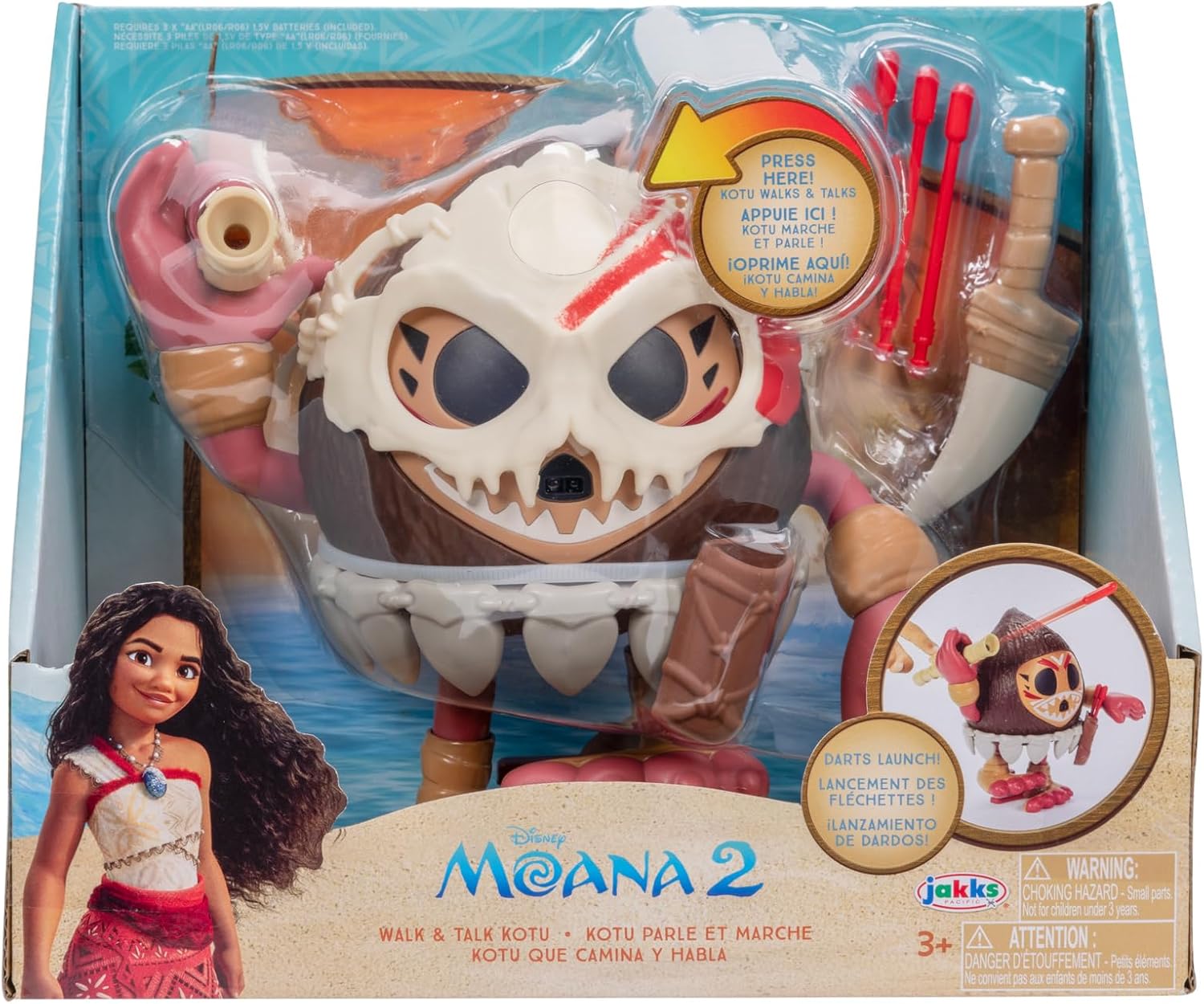 Disney Moana 2 Walk & Talk Kotu