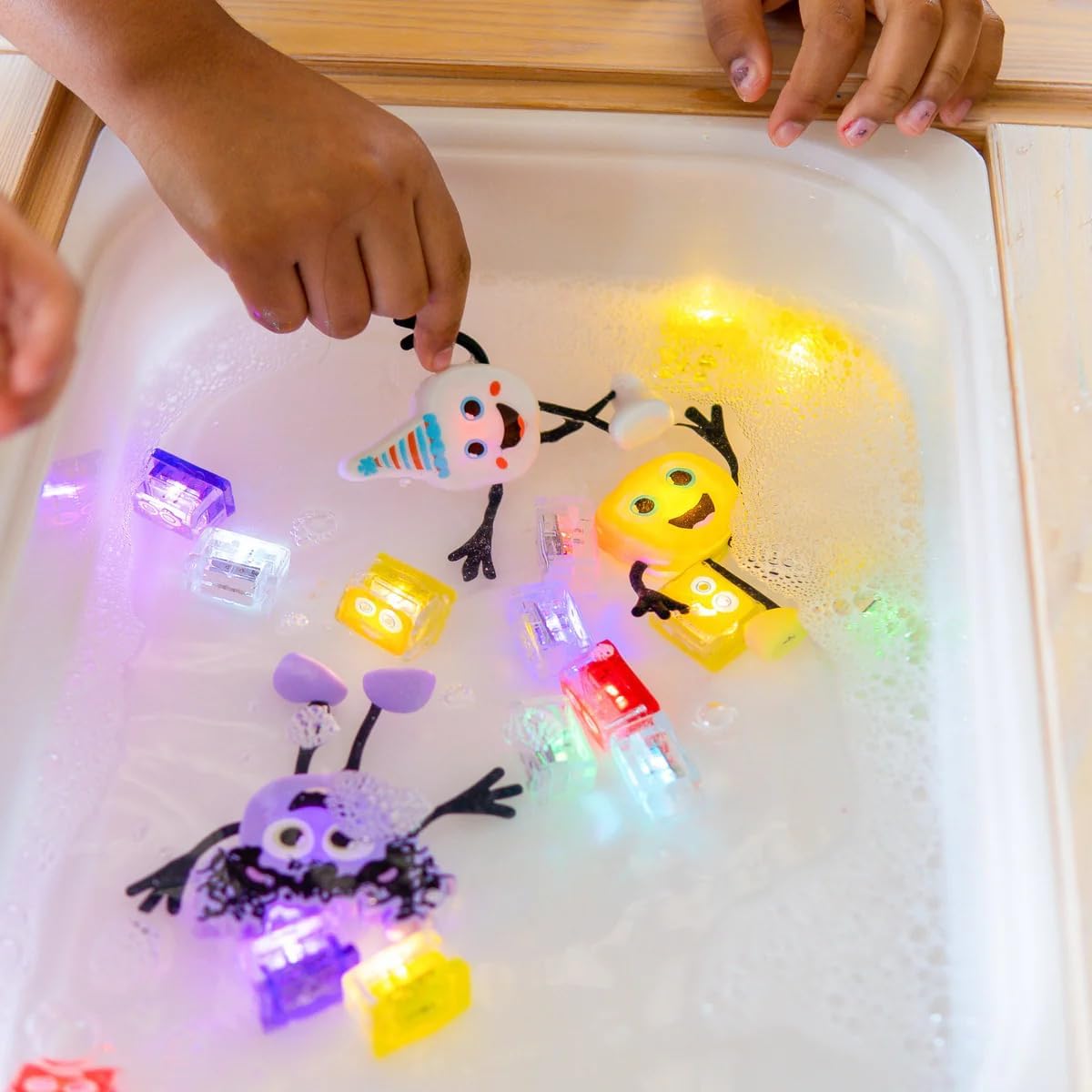 Glo Pals Light Up Sensory Toy Character Pack White