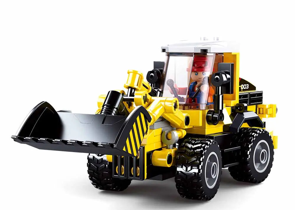 Sluban Town Construction Forklift 2 in 1