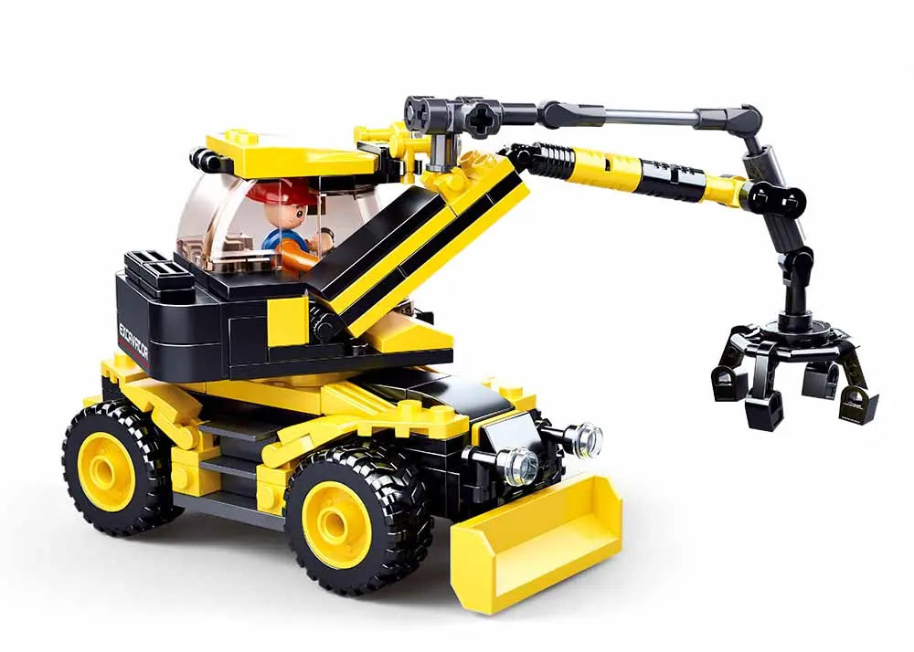Sluban Town Construction Excavator 2 in 1