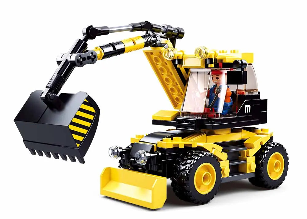 Sluban Town Construction Excavator 2 in 1