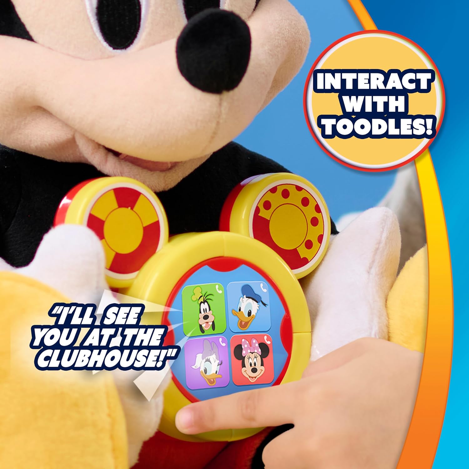 Disney Jr. Mickey Mouse Oh Toodles 30cm Interactive Soft Toy