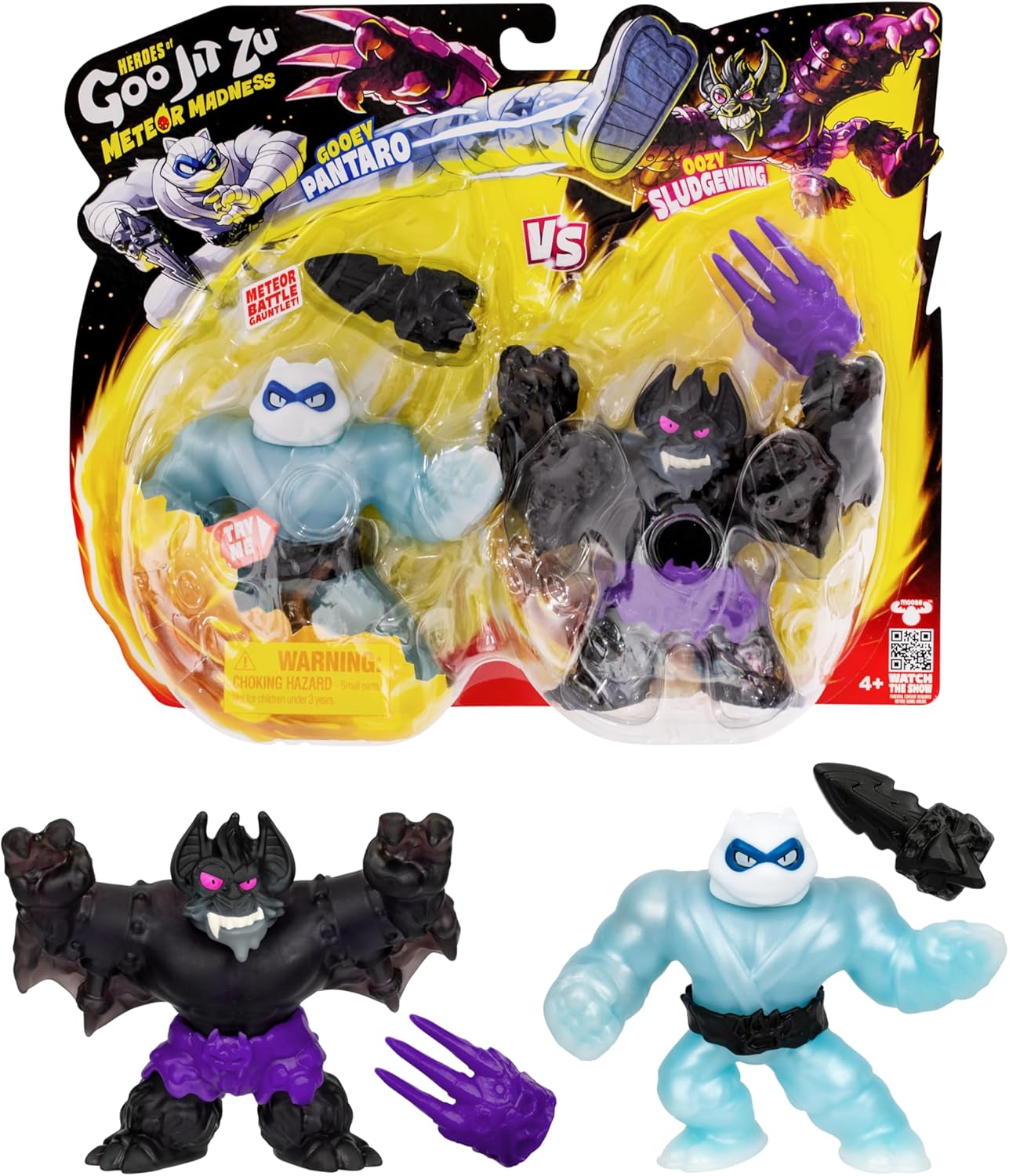 Heroes of Goo Jit Zu Meteor Madness Versus Hero Pack Pantaro VS Sludewing