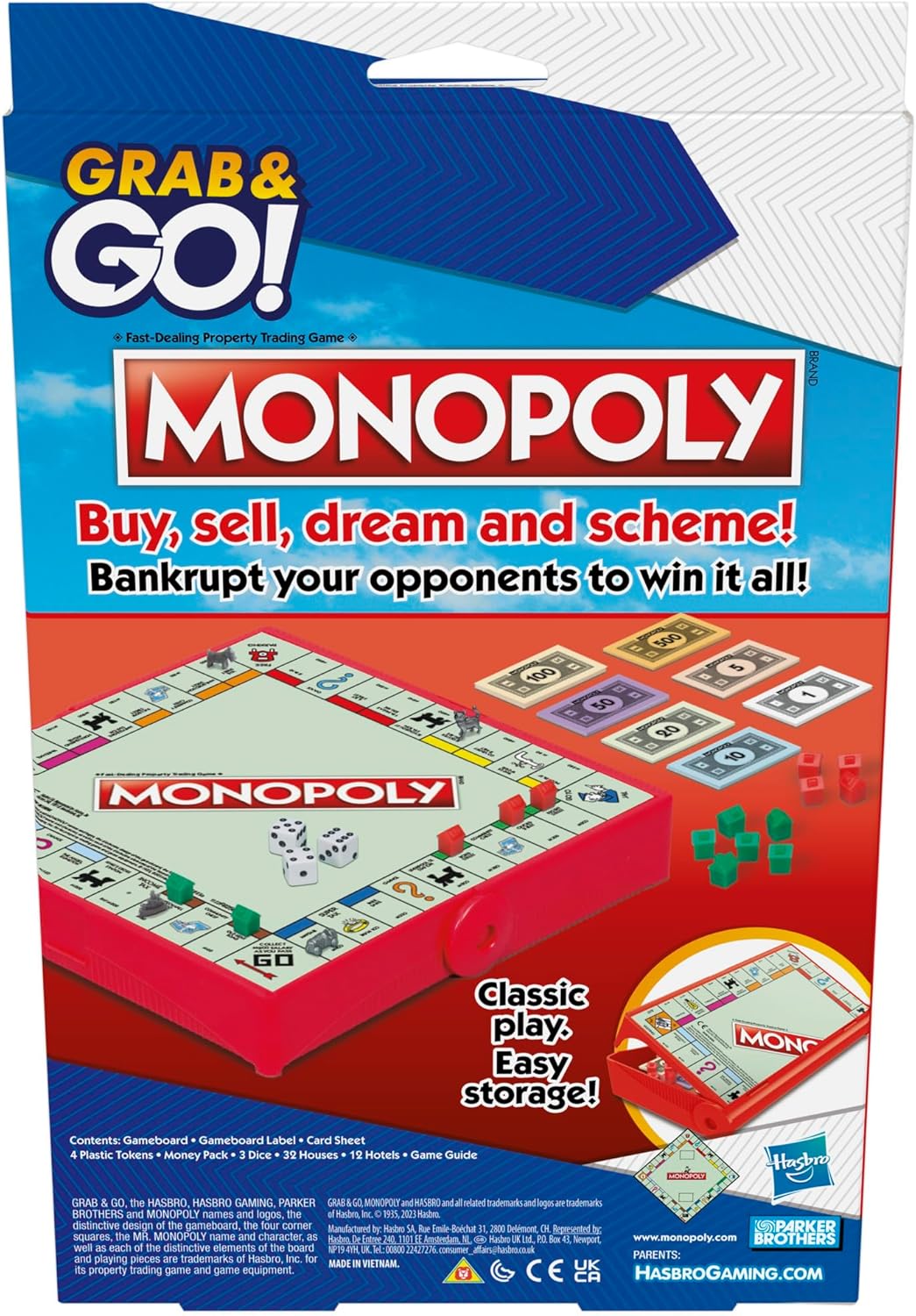 Monopoly Grab & Go