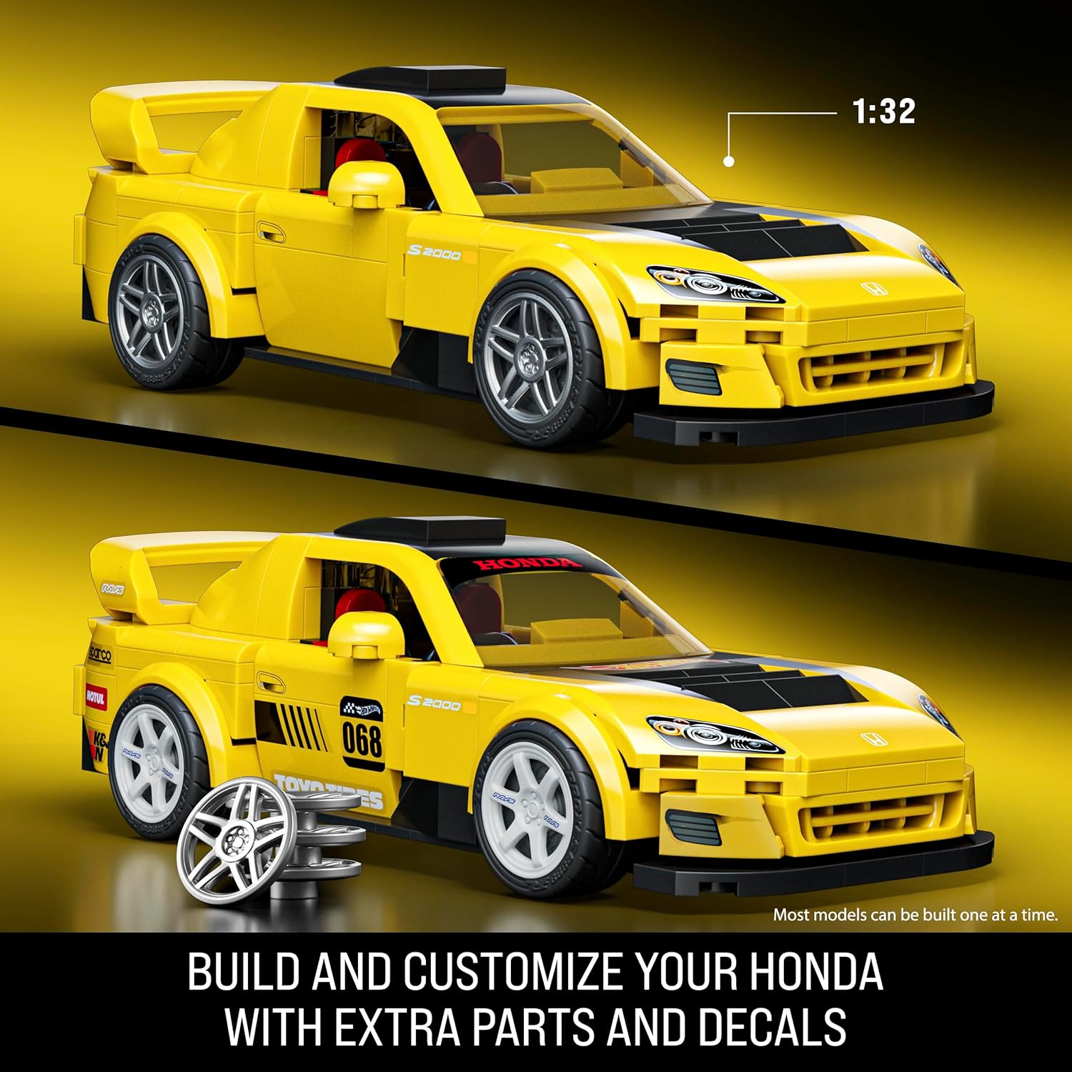 Hot Wheels Brick Shop 07 Honda S2000