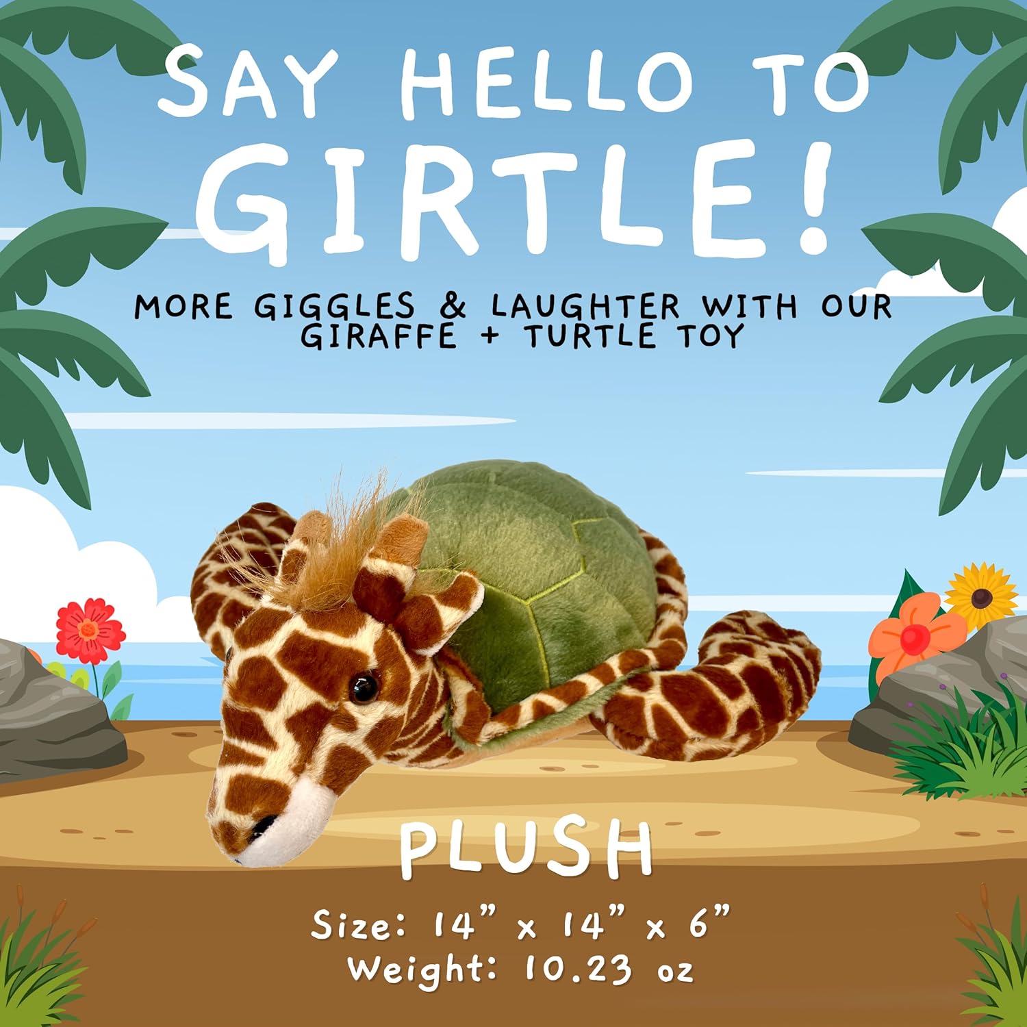 Randimals Girtle Stuffed Animal