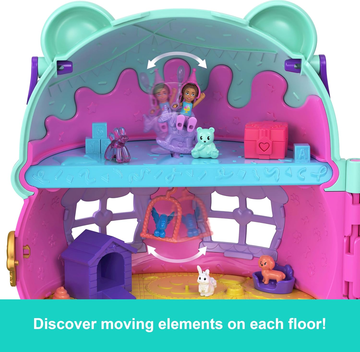 Polly Pocket Large Gelato House Playset