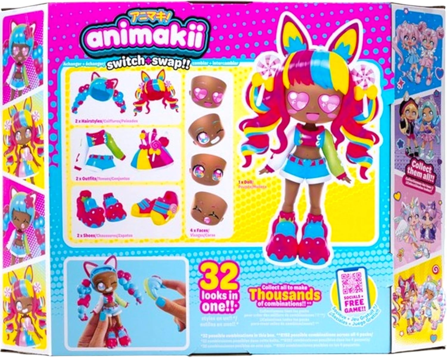 Animakii Doll Candy & Bubblegum Pack