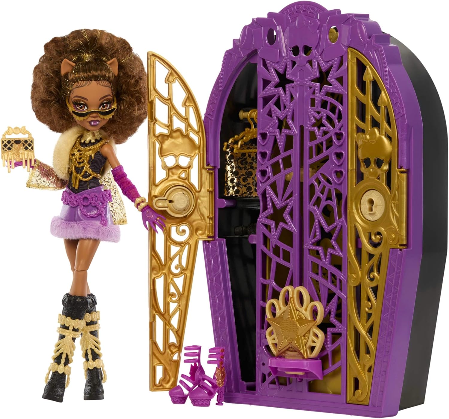 Monster High Skulltimate Secrets Hauntlywood Mysteries Doll Clawdeen Wolf