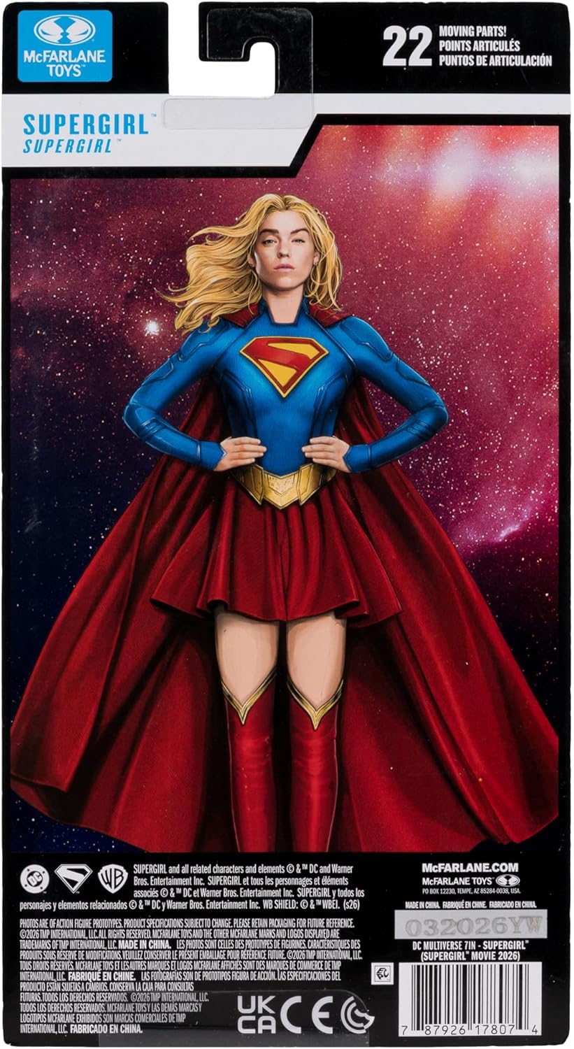 McFarlane Toys Supergirl 2026 SuperGirl Action Figure