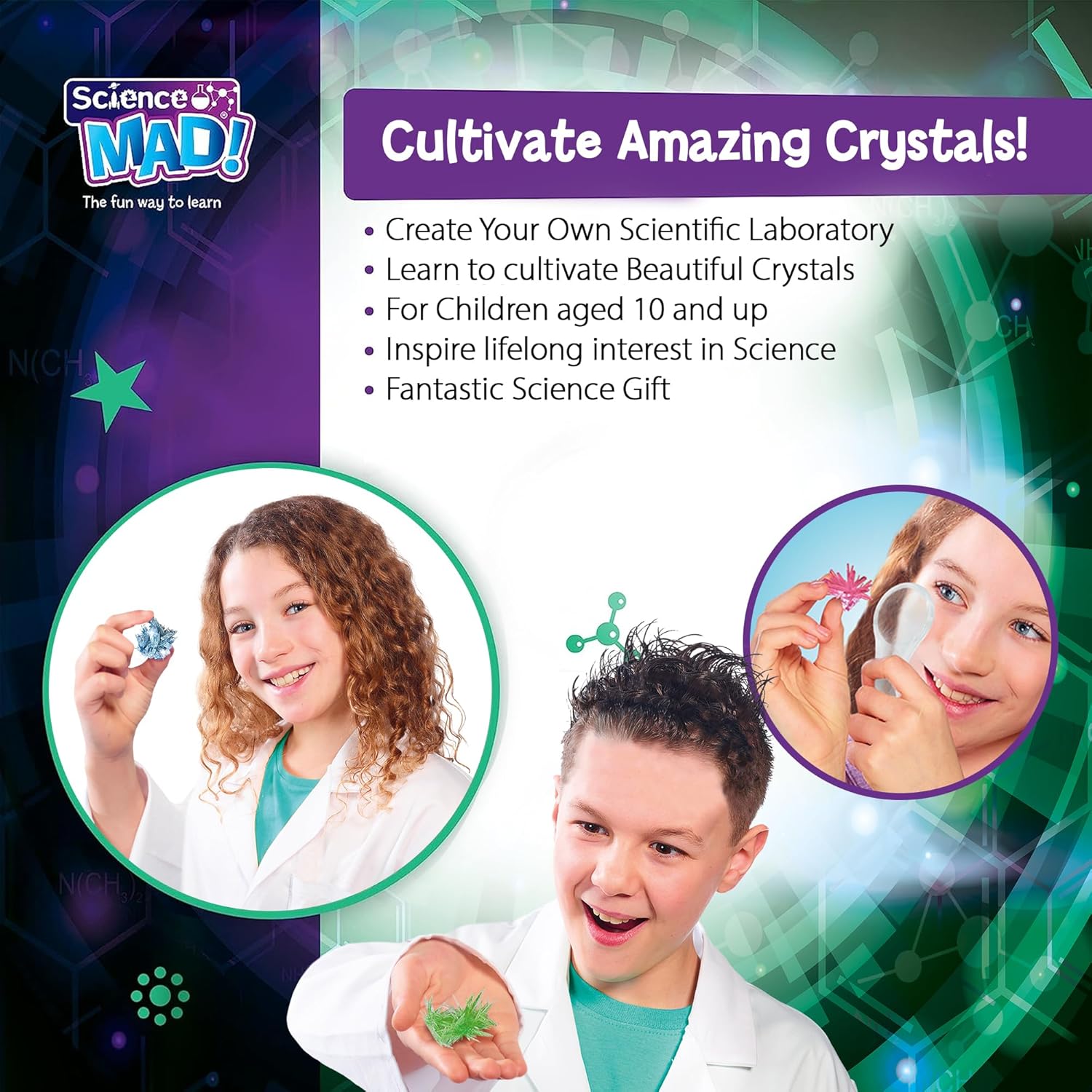 Science Mad Crystal Wonder Set