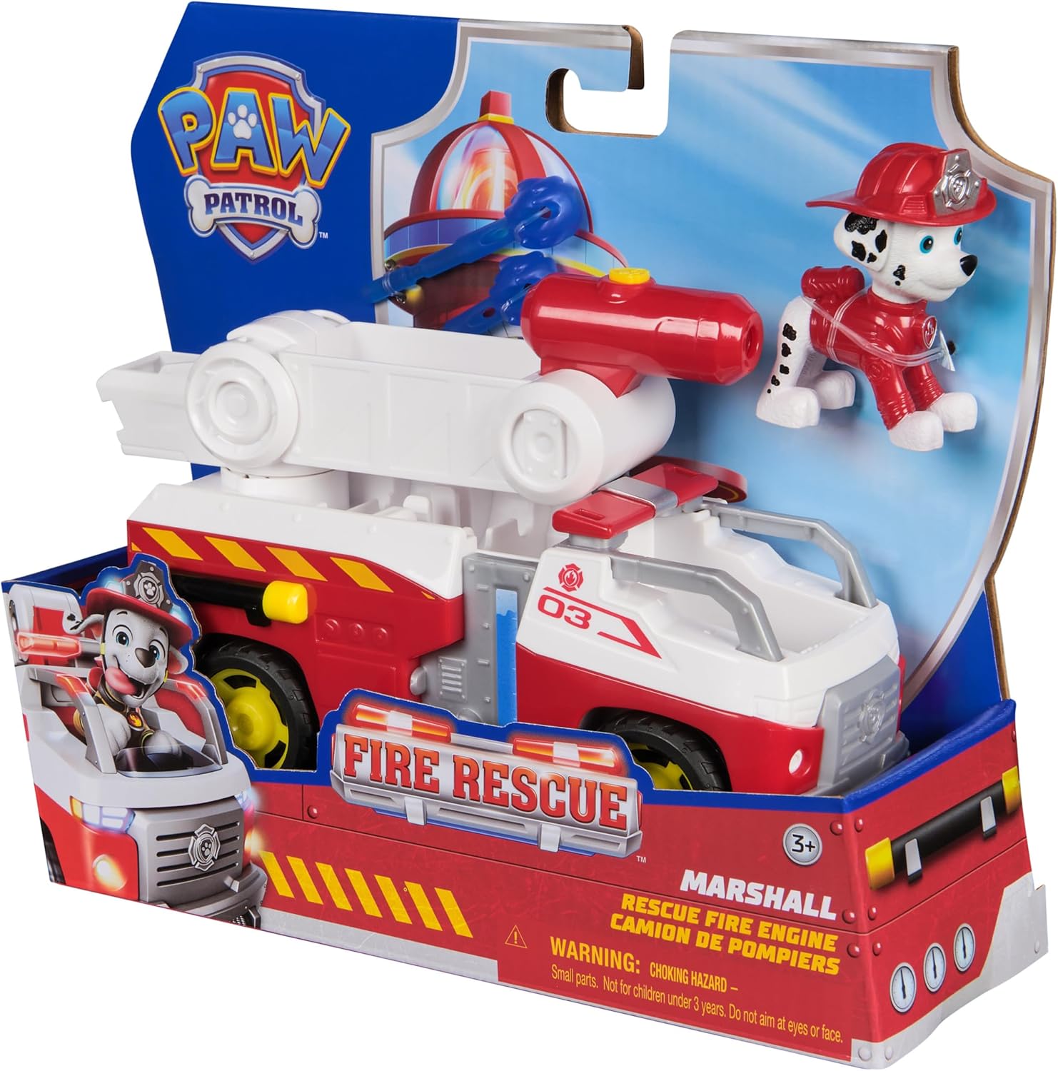 Paw Patrol Fire Rescue Vehicle - Marshall