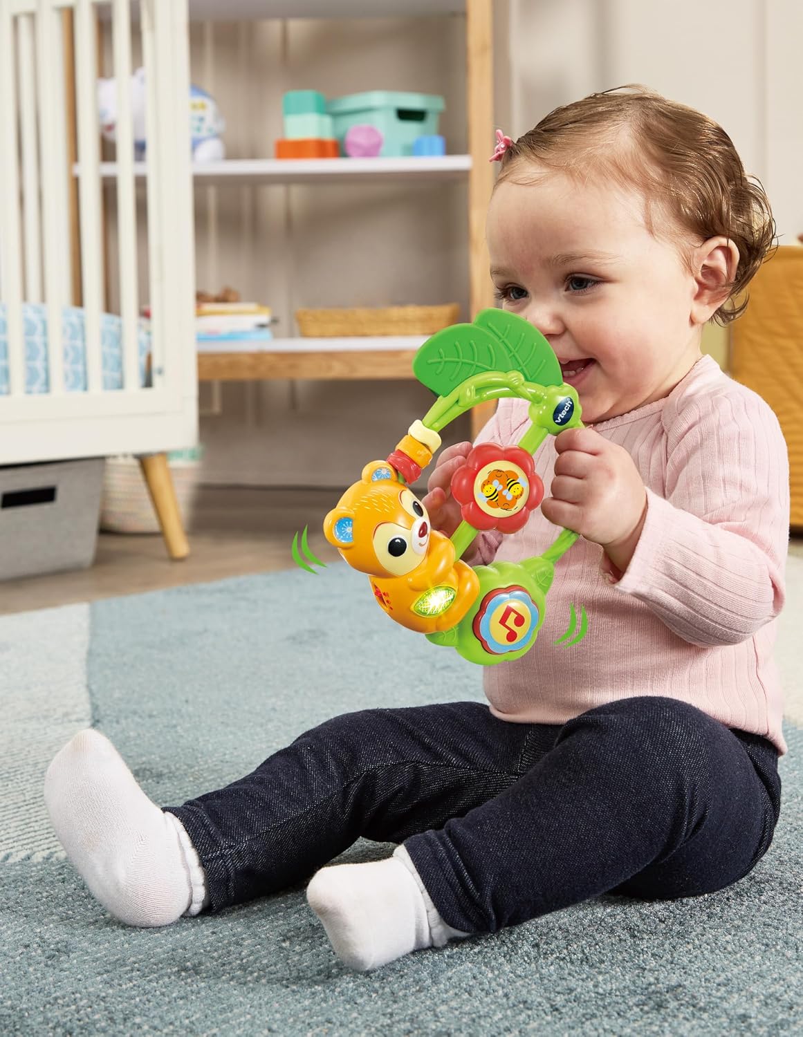 VTech Shaking Sounds Bear Rattle
