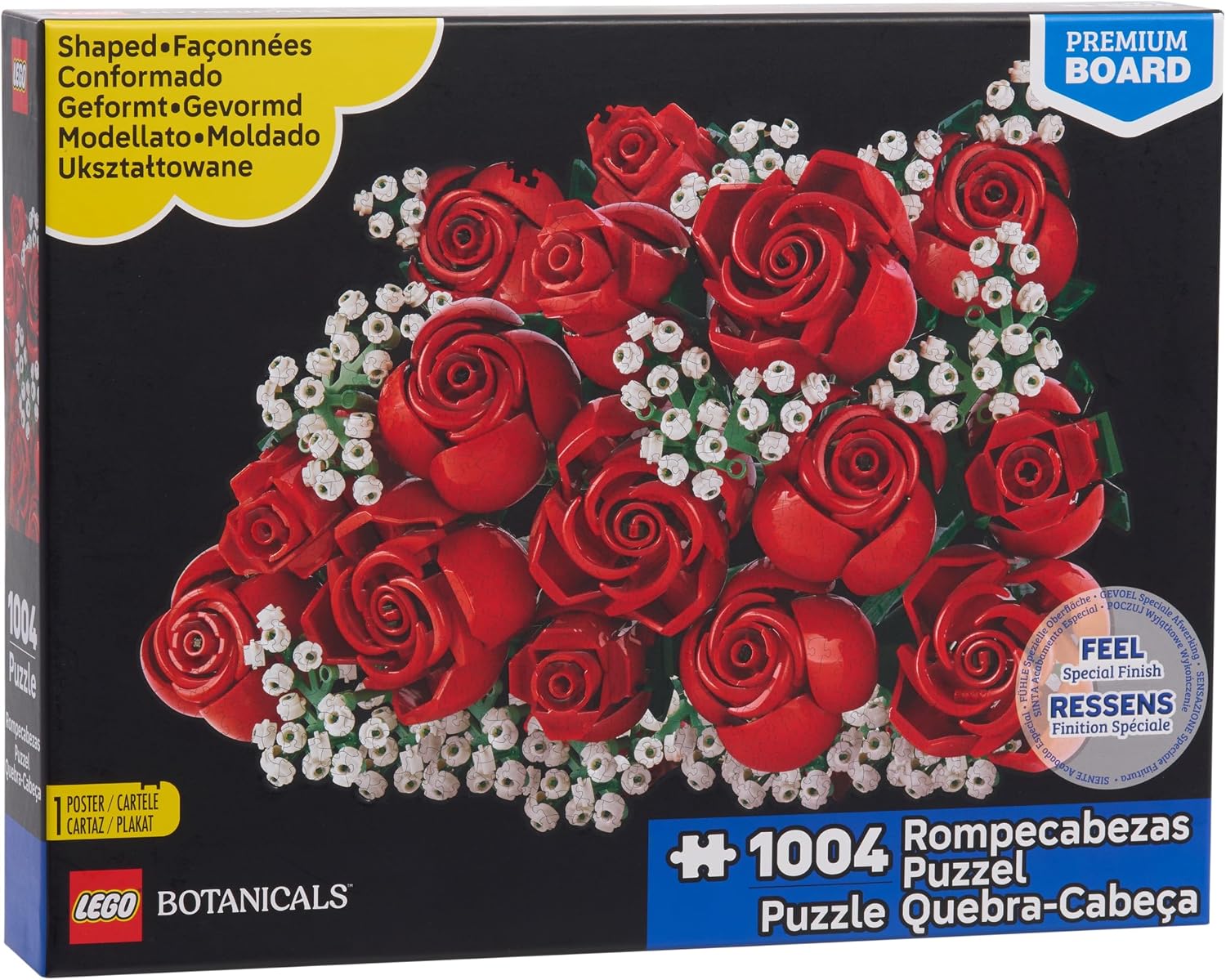 Lego Botanical Rose Bouquet 1004 Piece Puzzle