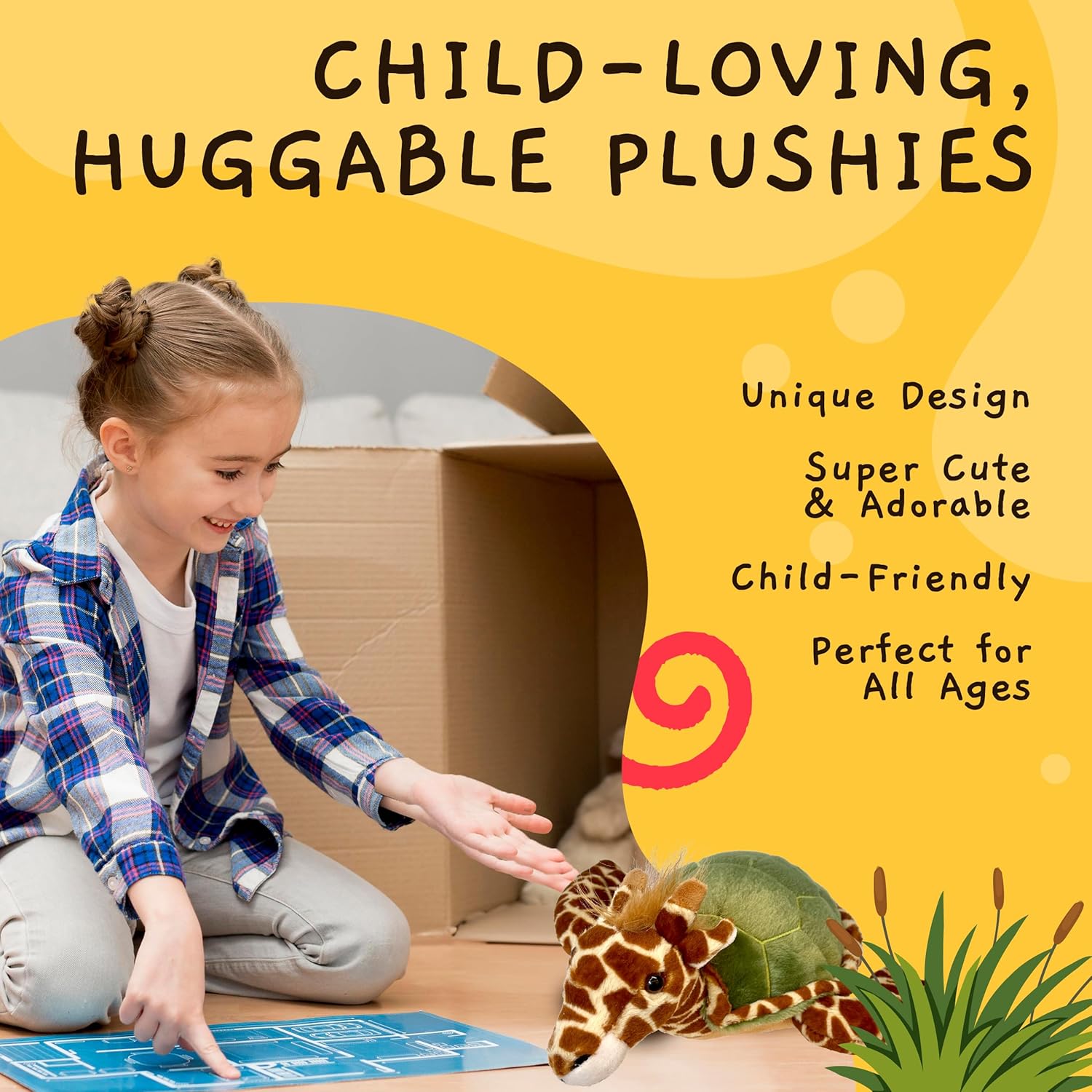 Randimals Girtle Stuffed Animal