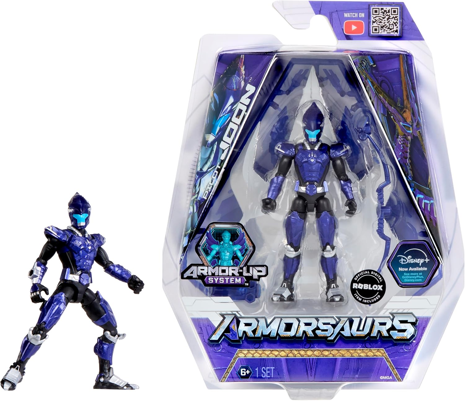 Armorsaurs 3.75 Figure Pilot Joon