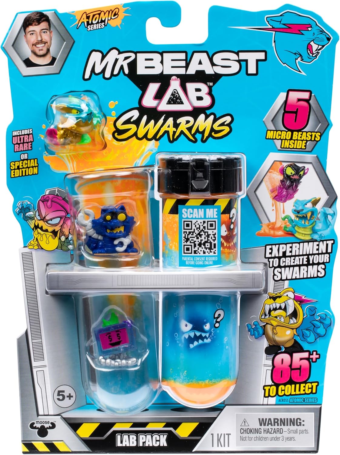 Mr Beast Lab Swarms Lab 5 Pack Series 2