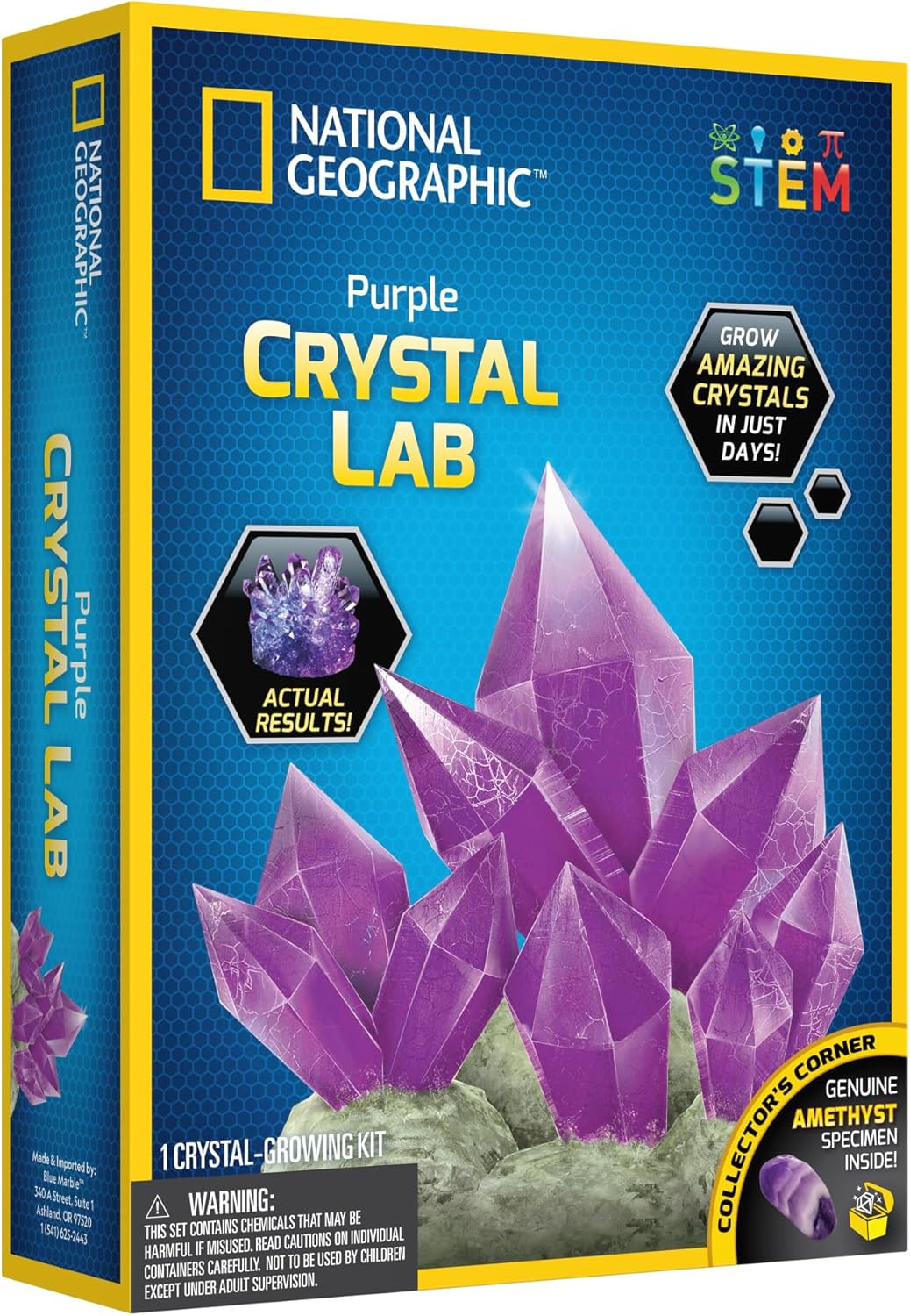 National Geographic Purple Crystal Lab